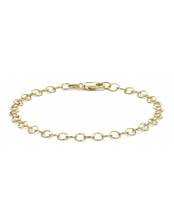 Luxe 14 karaat Mori Gold Filt&eacute;&reg; sieraad - Model Platte buis, Circel schakel, 4,6mm breed - Duurzaam, stijlvol en comfortabel Ontdek de perfecte balans tussen luxe en dagelijks draagcomfort met Mori Gold Filt&eacute;&reg;. Elk sieraad is vervaardigd met een buitenlaag van &eacute;cht 14 karaat goud, naadloos verbonden met een speciaal ontwikkelde Auracore&reg; kern - een hoogwaardige legering die zorgt voor stevigheid en langdurige glans. Dankzij de massieve kern voelt het sieraad als massief goud en is het nagenoeg ongevoelig voor deuken - ideaal voor intensief dagelijks gebruik. - Duurzaam & slijtvast - Luxe en tijdloze afwerking - Voelt als massief, zonder het gewicht of de prijs - Ontwikkeld voor langdurig draagplezier Mori Gold Filt&eacute;&reg; - vakmanschap uit Nederland, ontworpen voor elke dag.