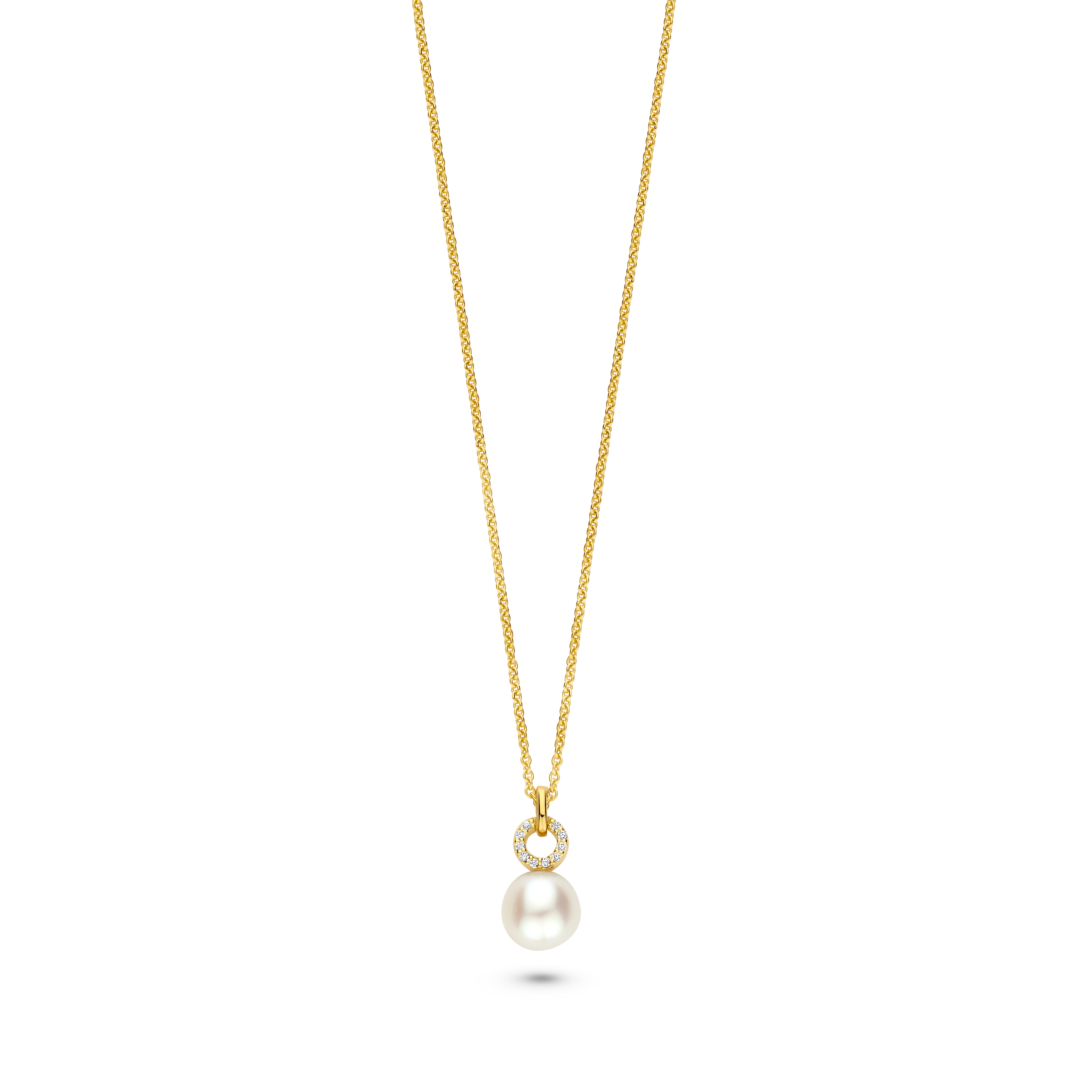 Dit is een collier van het merk FJF Jewellery gemaakt voor dames.