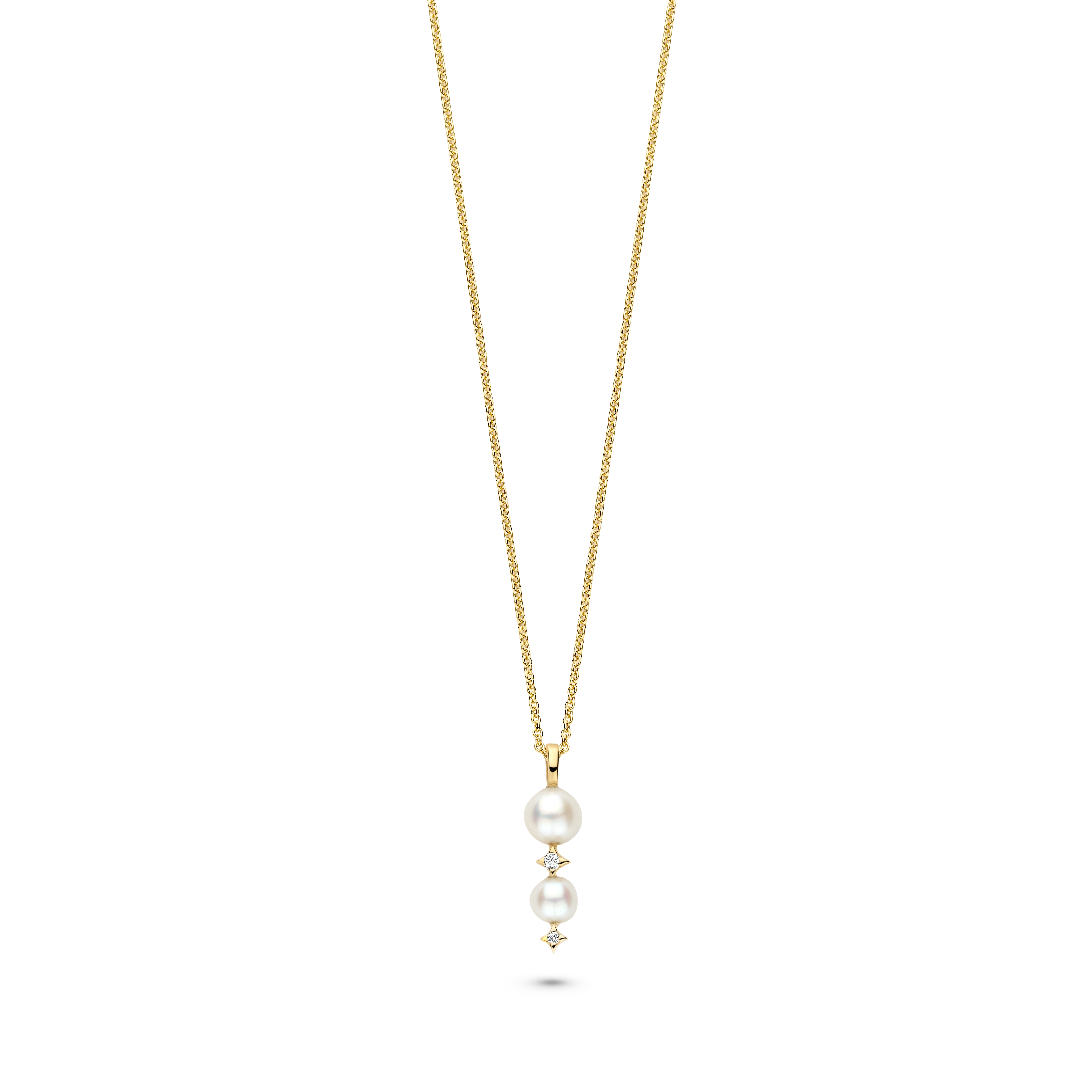 Dit is een collier van het merk FJF Jewellery gemaakt voor dames.