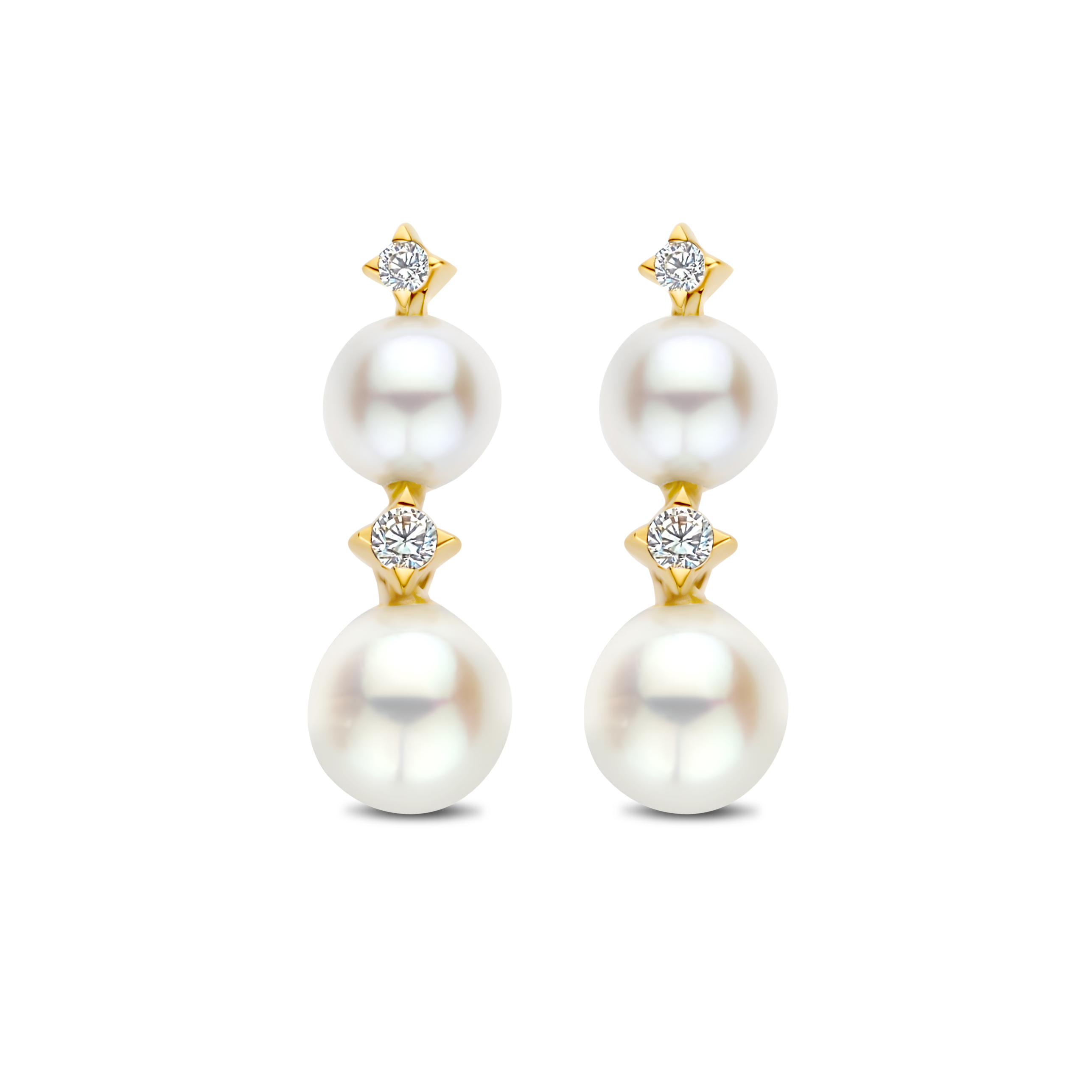 Dit zijn oorbellen van het merk FJF Jewellery gemaakt voor dames.