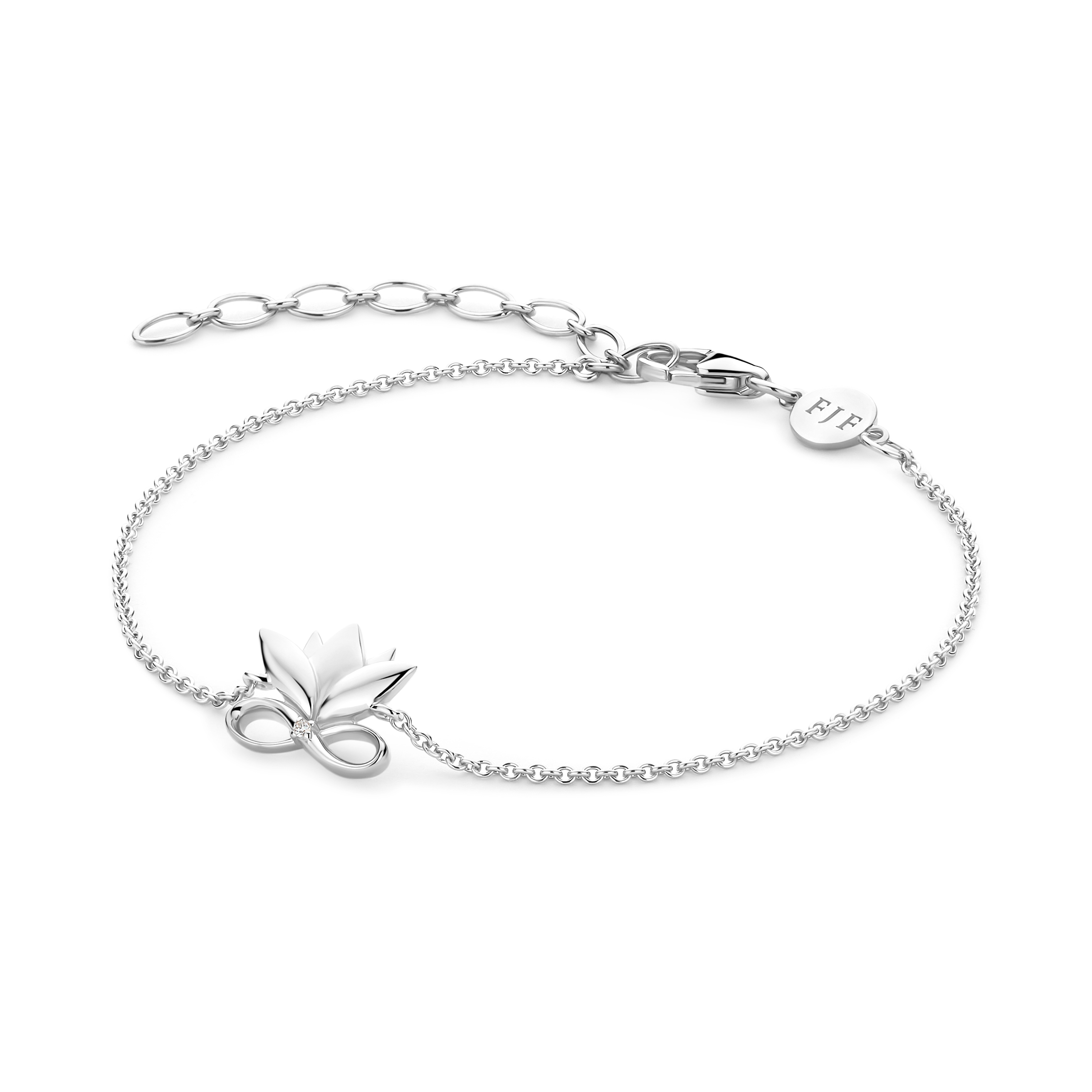 Dit is een armband van het merk FJF Jewellery gemaakt voor dames.