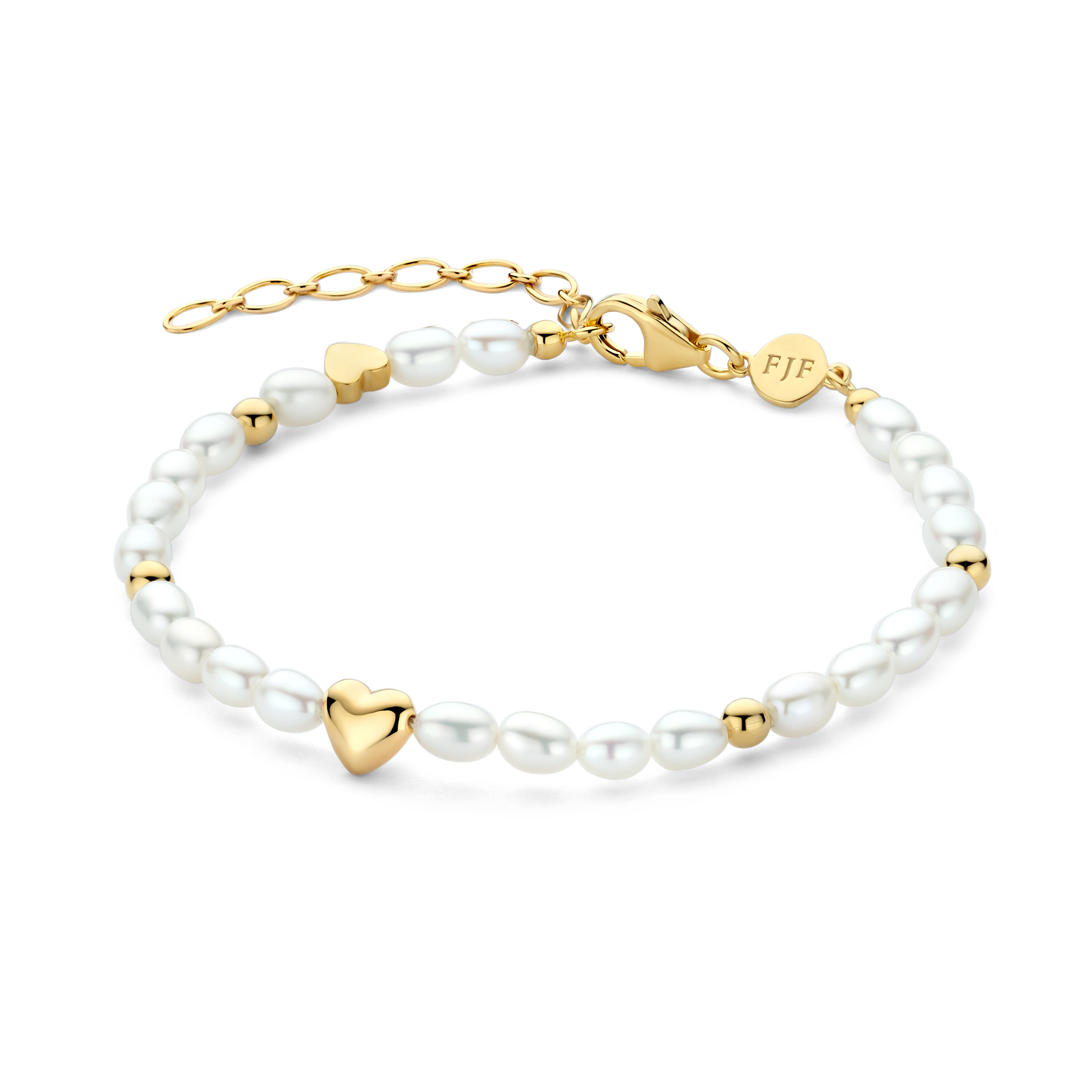 Dit is een armband van het merk FJF Jewellery gemaakt voor dames.