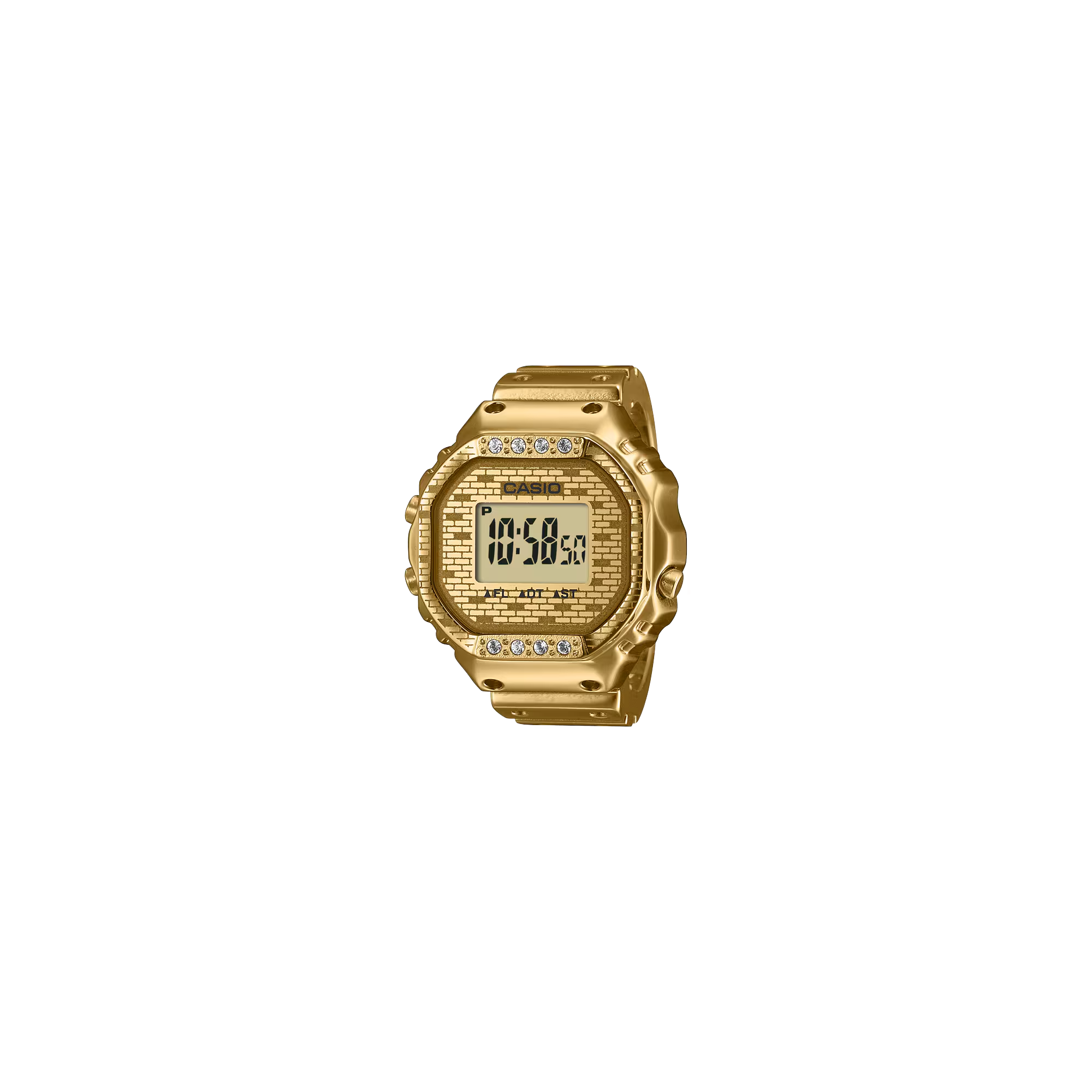 Casio Ring Watch werkt samen met J Balvin, een wereldwijd bekende artiest uit Colombia.

 J Balvin en Casio komen samen om een gedurfde nieuwe expressie van het iconische digitale horloge te cre&euml;ren - opnieuw vormgegeven in een onverwachte vorm die direct om je vinger zit.

Dit speciale ringhorloge vangt de geest van Casio's kenmerkende functionaliteit in een opvallend miniatuurontwerp. Op de voorkant zorgt een rijk goudkleurig baksteenpatroon voor diepte en textuur, wat de onmiskenbare visuele taal van J Balvin en zijn liefde voor opvallende details weerspiegelt. Subtiele strass-accenten boven en onder voegen een verfijnde glans toe, waardoor het sieraad een podiumwaardige schittering krijgt die de internationale kunstenaar uit Colombia waardig is.

Draai het horloge om en je ziet het kenmerkende bloemmotief van J Balvin gegraveerd op de achterkant van de kast, een persoonlijk teken dat het ontwerp compleet maakt. In combinatie met een op maat gemaakte verpakking ge&iuml;nspireerd op hetzelfde patroon van gouden bakstenen, weerspiegelt het stuk een ware ontmoeting tussen creatieve werelden: Het innovatieve erfgoed van Casio en de levendige artistieke identiteit van J Balvin.

J BALVIN
J Balvin is een bekroonde superster en ondernemer. Zijn talrijke onderscheidingen omvatten meerdere Billboard Music Awards en Latin Grammy Awards, samen met een American Music Award. 

De reggaetonsuperster is geboren in Medellin, Colombia, en staat in de top drie van best verkopende Latin-artiesten ter wereld. Hij verkoopt wereldwijd meer dan 35 miljoen platen en doorbreekt voortdurend culturele barri&egrave;res. Hij staat in de top 10 van meest gestreamde artiesten ter wereld en heeft een enorme internationale fanbase opgebouwd.

Naast zijn muzikale prestaties is J Balvin zeer betrokken bij mode, kunst en bredere culturele discussies. Hij zet zich consequent in voor initiatieven die een positieve culturele impact, persoonlijk welzijn en creativiteit bevorderen.