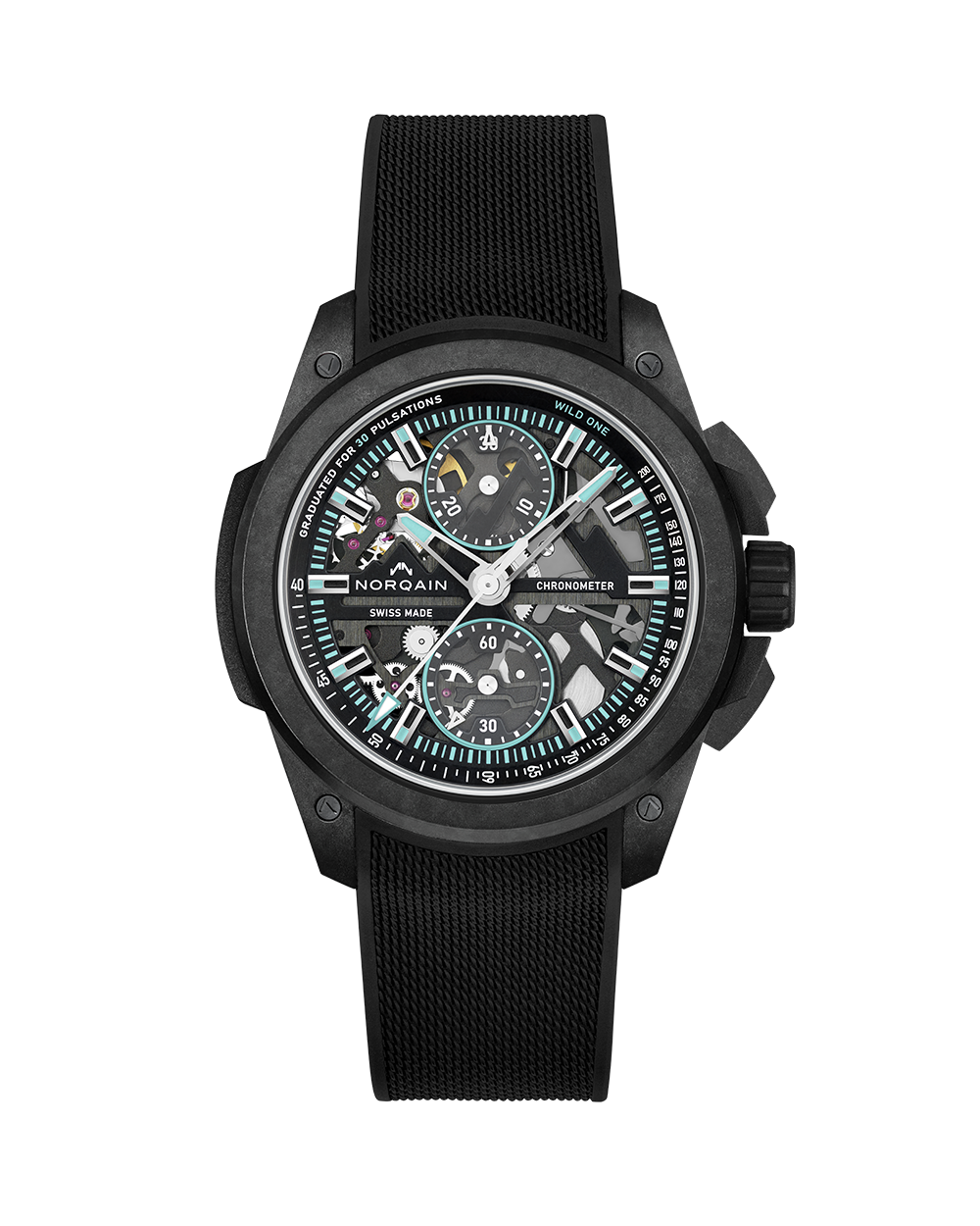 Norqain | Independence Wild ONE Skeleton Chrono | 42MM | N3002.40Q01.B07