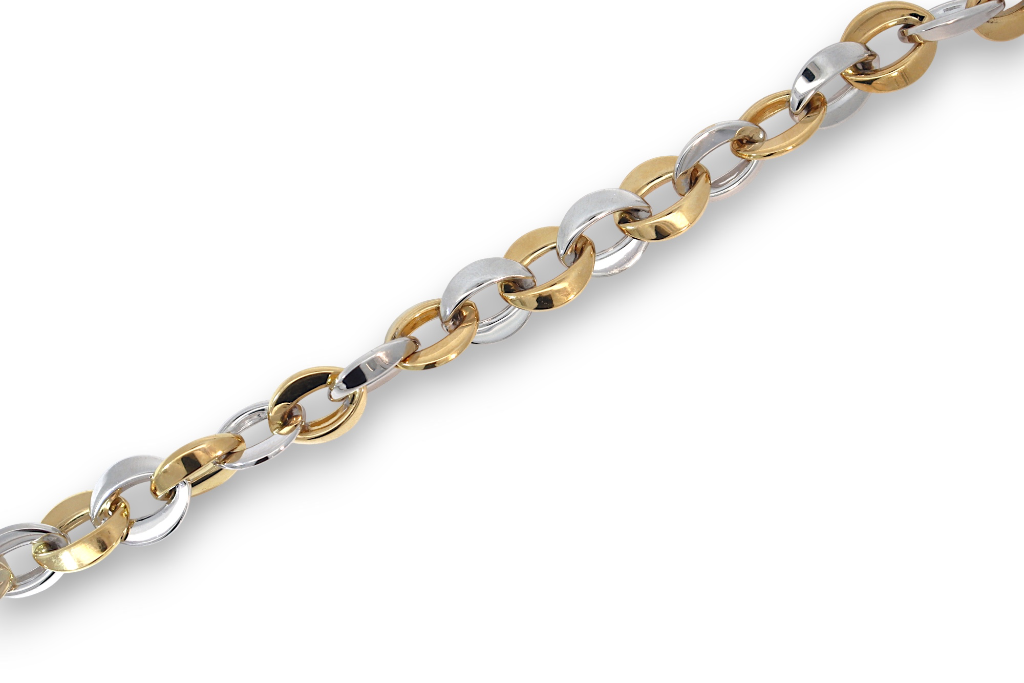 Elegante bicolor armband.