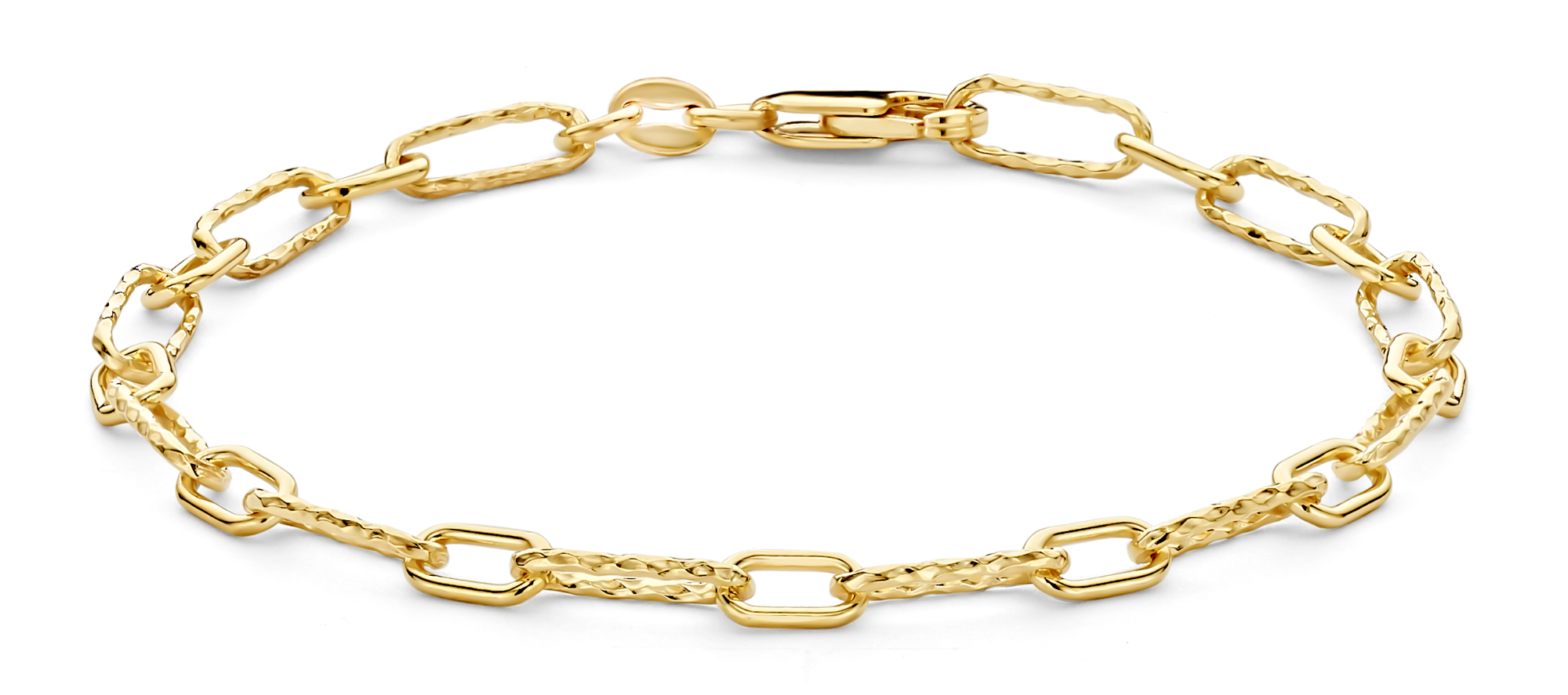 Luxe 14 karaat Mori Gold Filt&eacute;&reg; sieraad - Model Closed-for-Ever met gedraaide schakel, 4,4mm breed - Duurzaam, stijlvol en comfortabel Ontdek de perfecte balans tussen luxe en dagelijks draagcomfort met Mori Gold Filt&eacute;&reg;. Elk sieraad is vervaardigd met een buitenlaag van &eacute;cht 14 karaat goud, naadloos verbonden met een speciaal ontwikkelde Auracore&reg; kern - een hoogwaardige legering die zorgt voor stevigheid en langdurige glans. Dankzij de massieve kern voelt het sieraad als massief goud en is het nagenoeg ongevoelig voor deuken - ideaal voor intensief dagelijks gebruik. - Duurzaam & slijtvast - Luxe en tijdloze afwerking - Voelt als massief, zonder het gewicht of de prijs - Ontwikkeld voor langdurig draagplezier Mori Gold Filt&eacute;&reg; - vakmanschap uit Nederland, ontworpen voor elke dag.