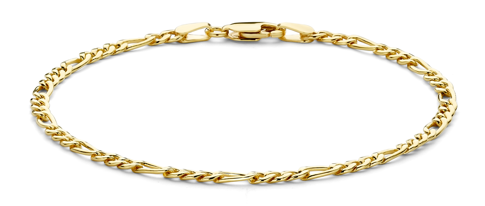 Luxe 14 karaat Mori Gold Filt&eacute;&reg; sieraad - Model Figaro, 3,0mm breed - Duurzaam, stijlvol en comfortabel Ontdek de perfecte balans tussen luxe en dagelijks draagcomfort met Mori Gold Filt&eacute;&reg;. Elk sieraad is vervaardigd met een buitenlaag van &eacute;cht 14 karaat goud, naadloos verbonden met een speciaal ontwikkelde Auracore&reg; kern - een hoogwaardige legering die zorgt voor stevigheid en langdurige glans. Dankzij de massieve kern voelt het sieraad als massief goud en is het nagenoeg ongevoelig voor deuken - ideaal voor intensief dagelijks gebruik. - Duurzaam & slijtvast - Luxe en tijdloze afwerking - Voelt als massief, zonder het gewicht of de prijs - Ontwikkeld voor langdurig draagplezier Mori Gold Filt&eacute;&reg; - vakmanschap uit Nederland, ontworpen voor elke dag.
