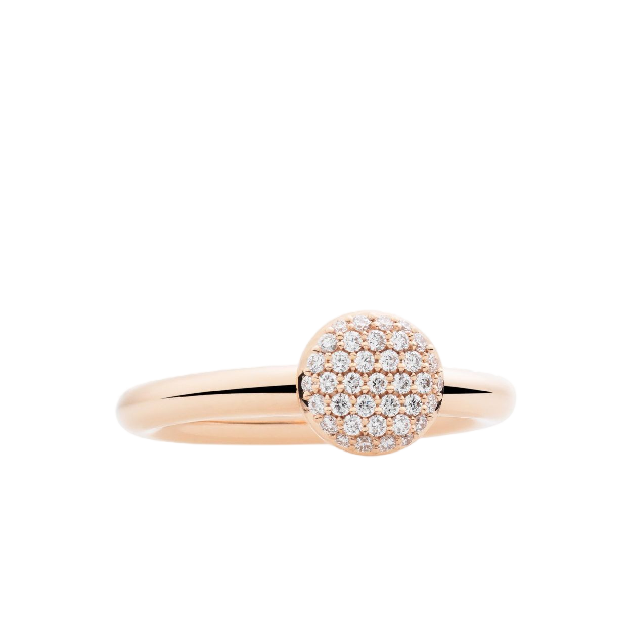 Deze ring is van het merk Bron Fine Dutch Jewelry. Het is een rosegouden ring.