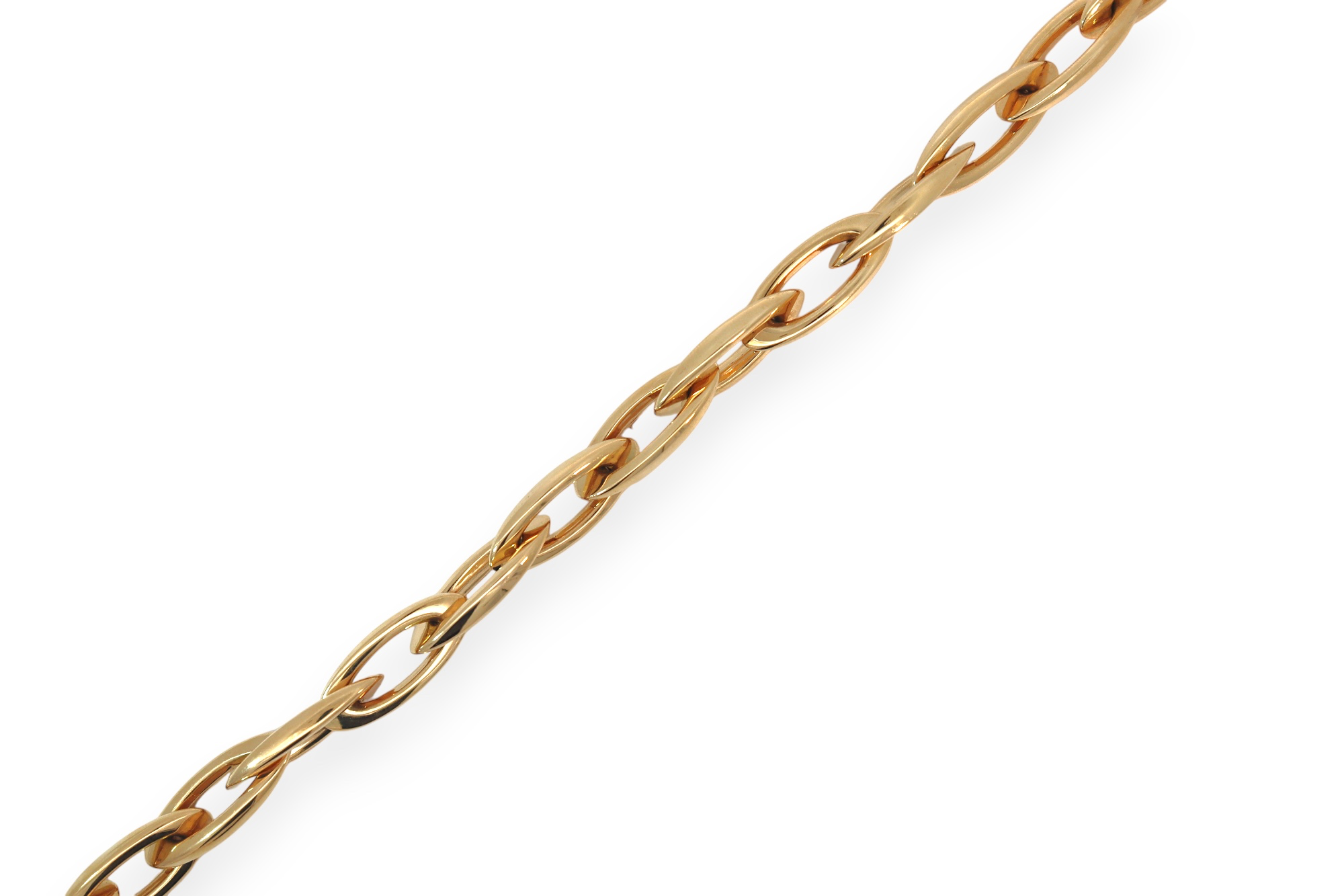 Warm, tijdloos en stijlvol. Deze geelgouden armband geeft elke look een elegante uitstraling.