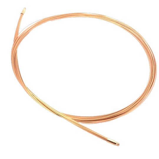 Das Spiralcollier mit Wechselschliesse  ist eine stilvolle Halskette aus Stahl mit einem Durchmesser von 0,5 mm und 16 Reihen f&uuml;r unsere Wechselschliessen.
