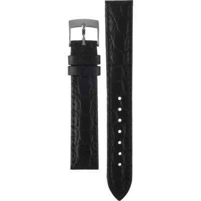 De Tissot zwarte horlogeband met gesp in modelnummer T600039583MG biedt een 15mm breedte, gemaakt van echt leer in een standaardmodel. Deze hypoallergene band in de kleur zwart is nieuw en ideaal voor dagelijks gebruik. Draag het met uw favoriete horloge voor een klassieke uitstraling. Perfect voor elke gelegenheid!