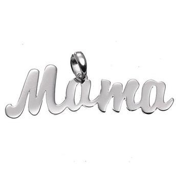 Zinzi zilveren hanger mamam
