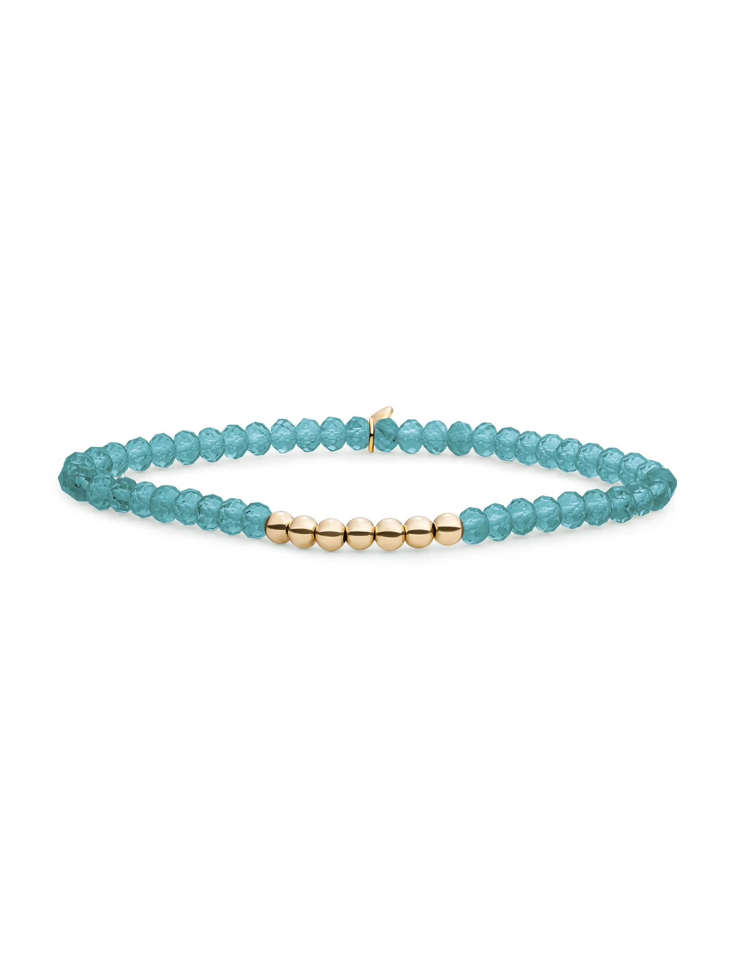 SPARKLING JEWELS ARMBAND TURQUOISE QUARTZ SB-G-4MM-RLI
