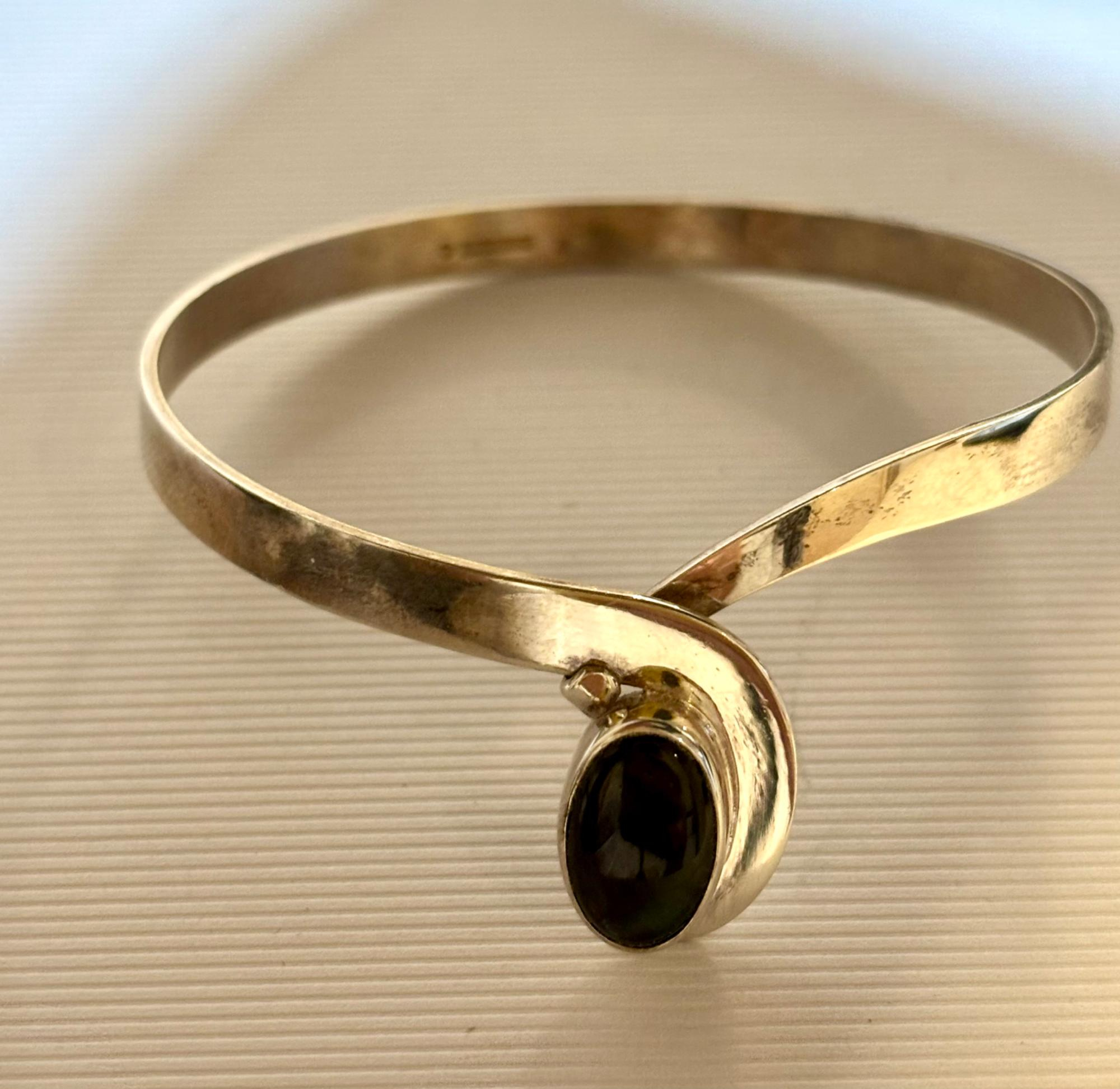 Labradoriet armband zilver