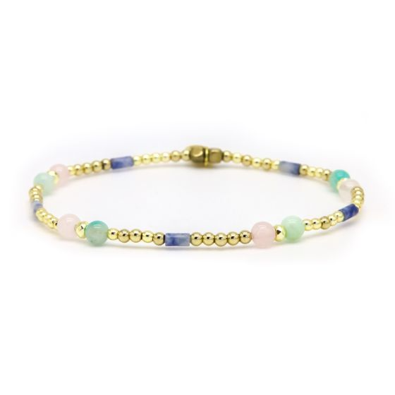 Karma Hematiet Audrey Blue Bracelet