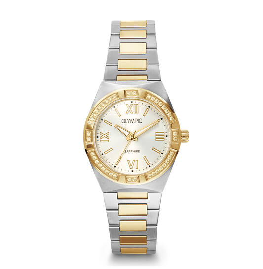 bi-color Olympic horloge 5atm