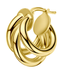 Zilver vergulde oorringen, modelnummer 2104379, stralen elegantie uit met hun duurzame vergulding. Ze zijn lichtgewicht en perfect voor dagelijks gebruik of speciale gelegenheden. Combineer ze moeiteloos met zowel casual als formele outfits voor een verfijnde look. Draag ze als accent bij opgestoken haar voor maximale impact. Ideaal voor elke sieradenliefhebber.
