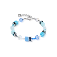 Coeur de Lion armband Aqua-blue