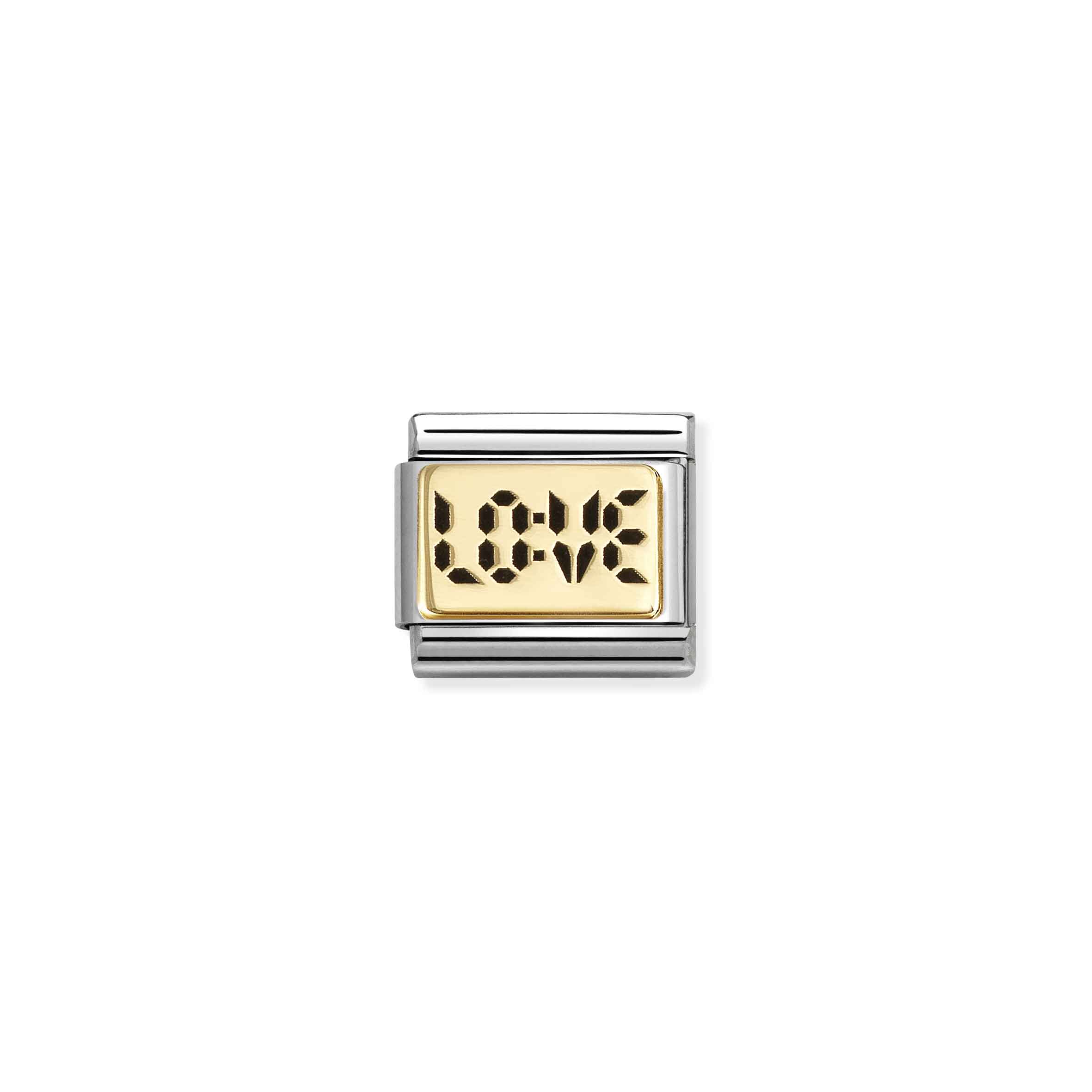 NOMINATION COMPOSABL classic plate (ic) digital love