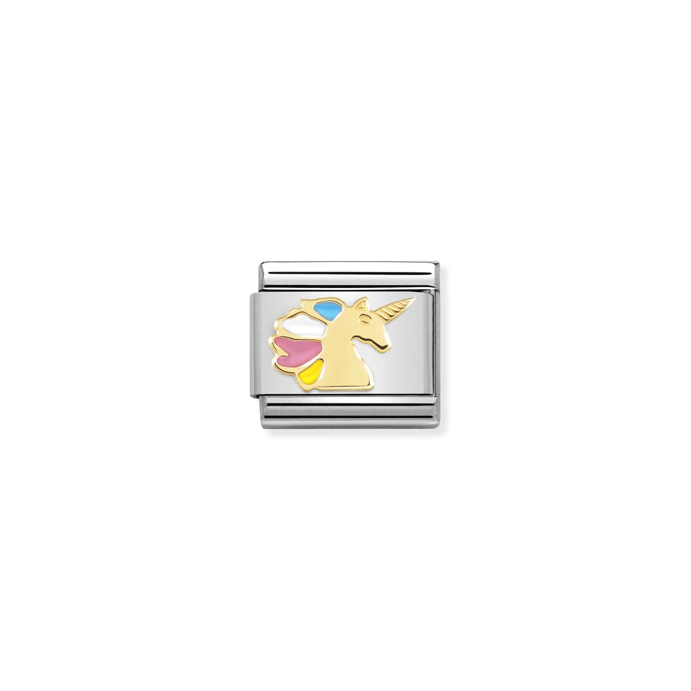 NOMINATION COMPOSABL  classic symbols multicolour unicorn