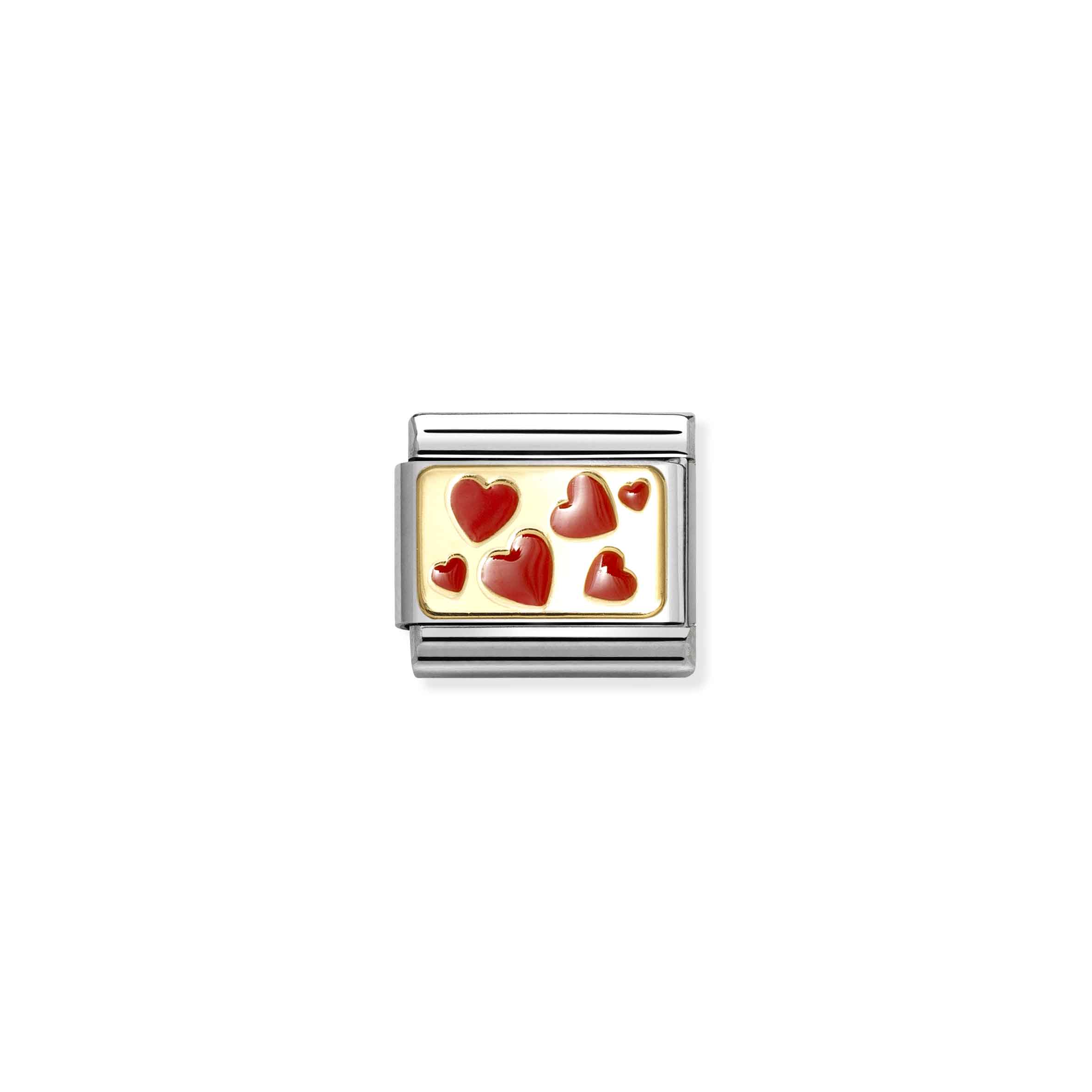 NOMINATION COMPOSABLE classic plates hearts plate