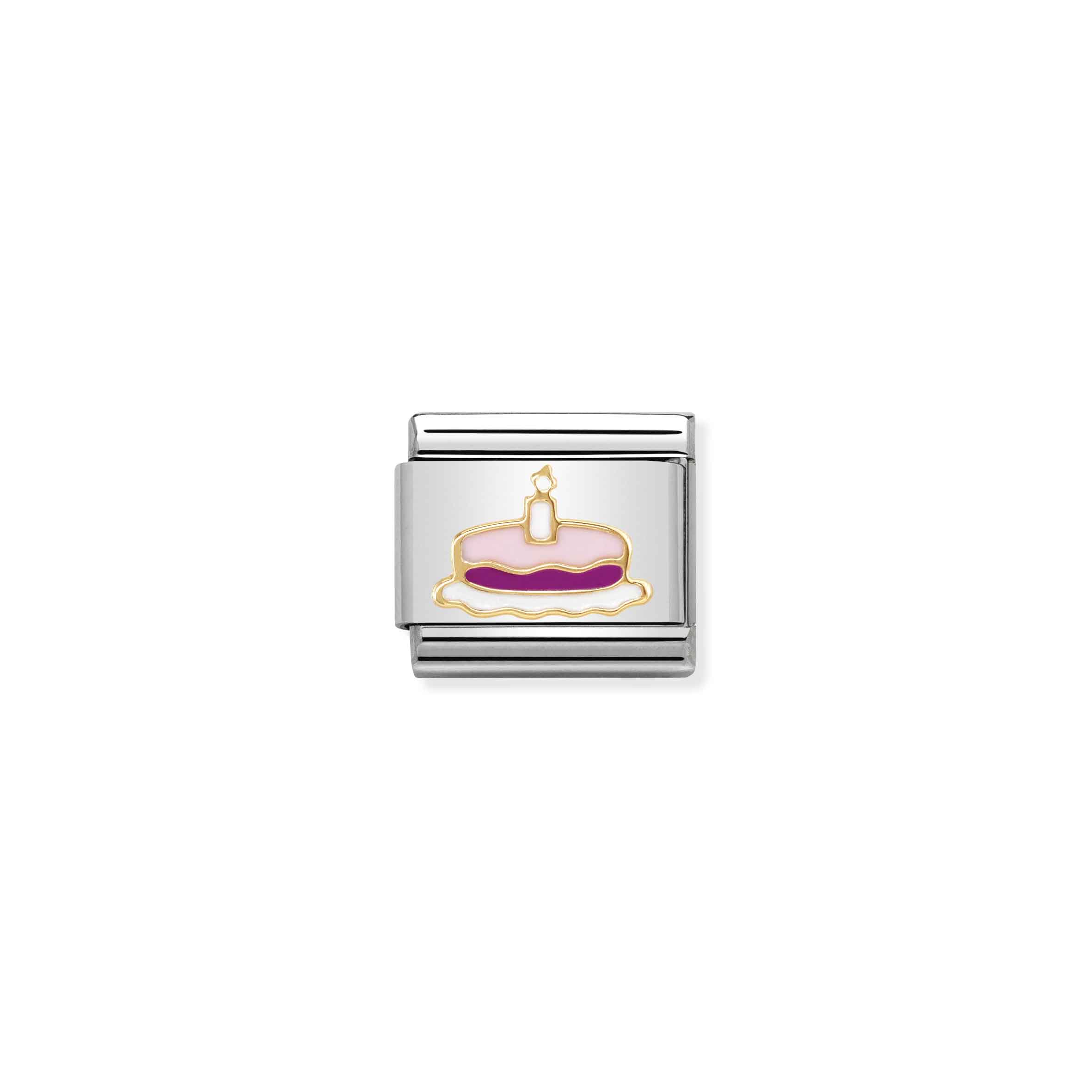 NOMINATION COMPOSABLE classic symbol cake candle 