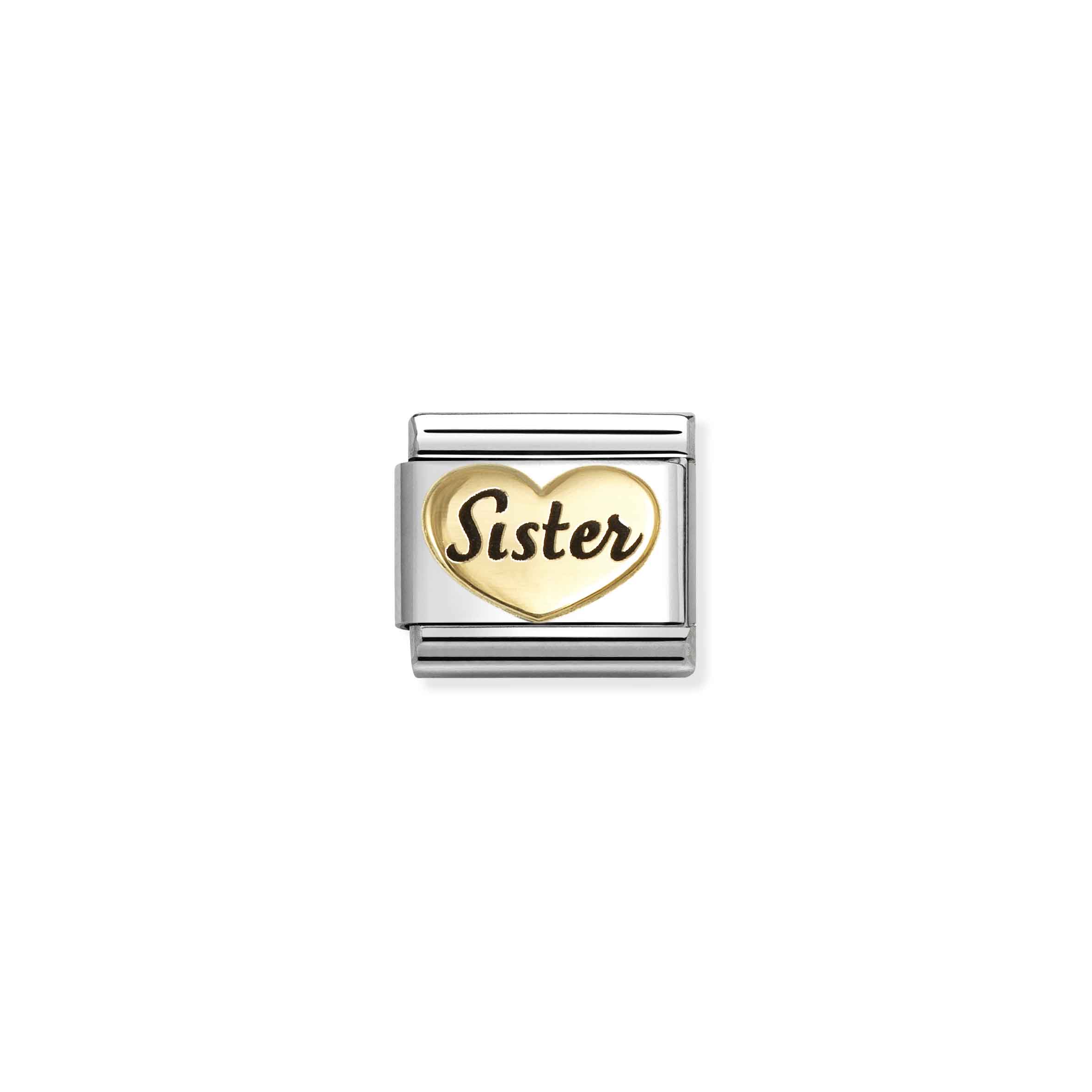 NOMINATION COMPOSABLE classic symbols sister heart