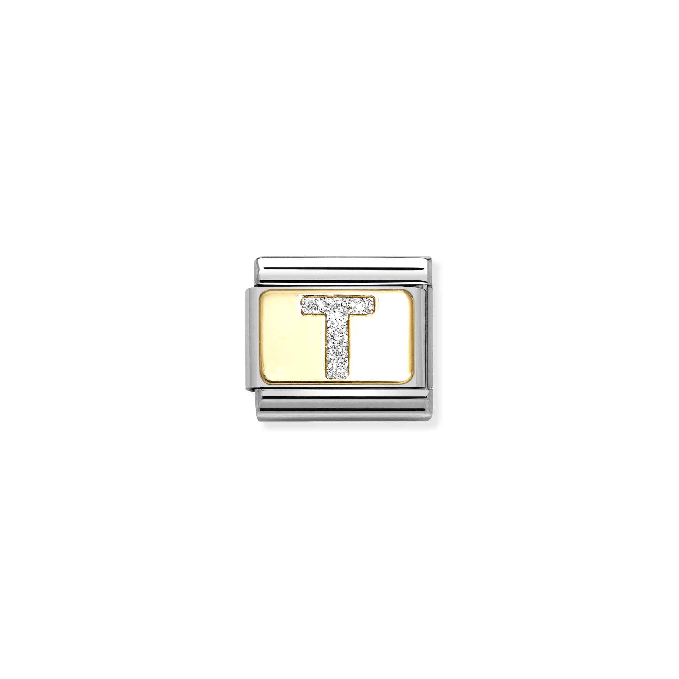 NOMINATION COMPOSABLE classic glitter letter t