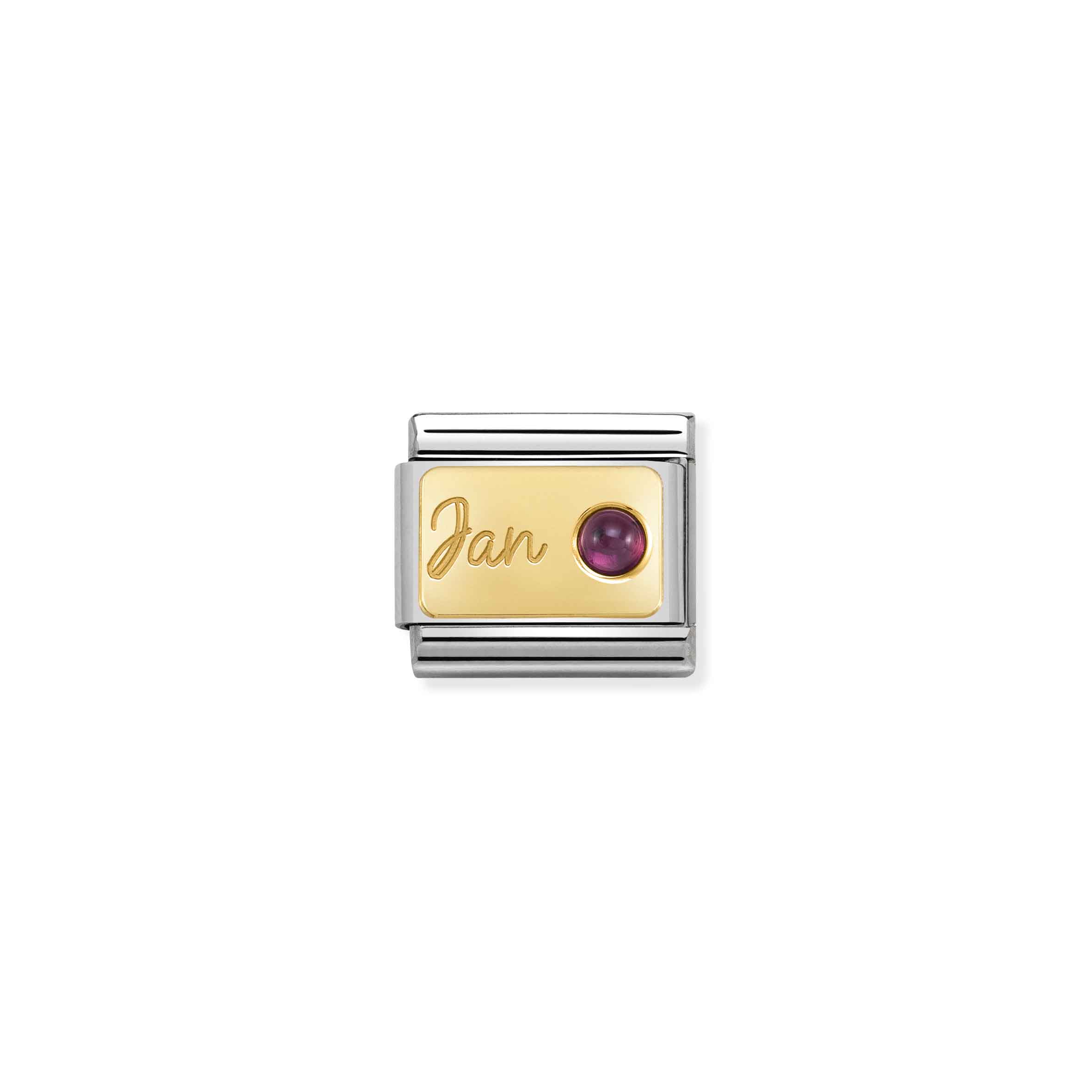 NOMINATION COMPOSABLE classic month stone january garnet