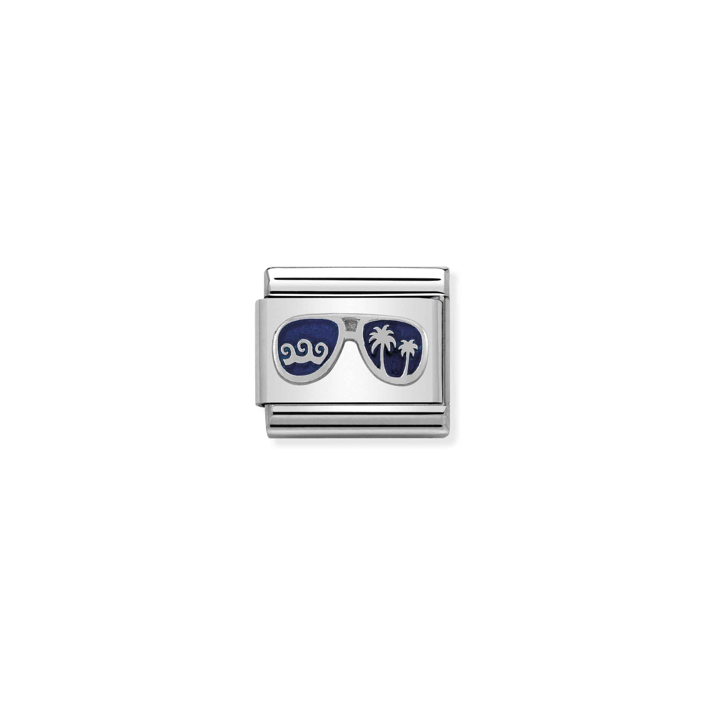 NOMINATION COMPOSABLE classic symbol blue miami sunglasses