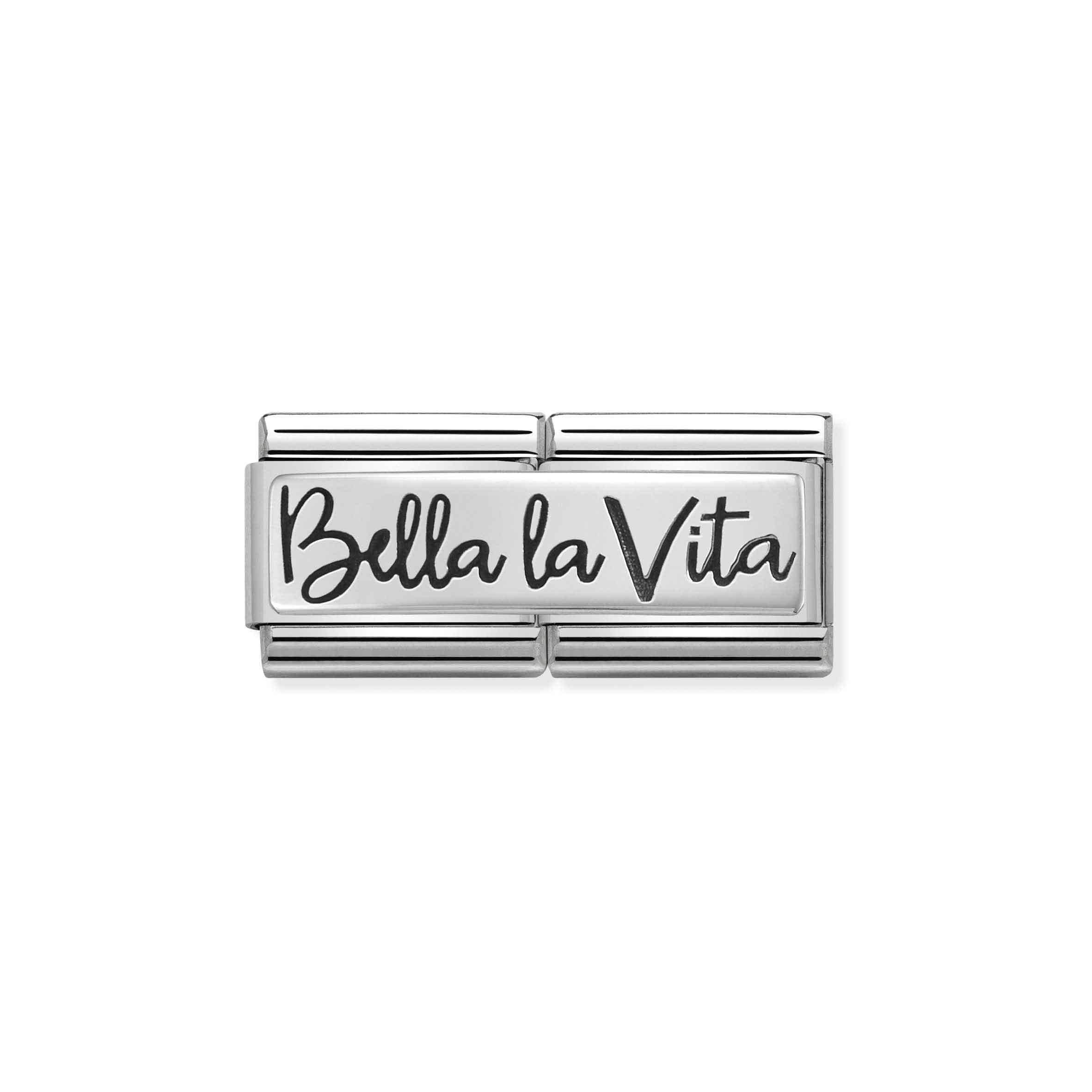 NOMINATION COMPOSABL classic double engraved costom bella la vita