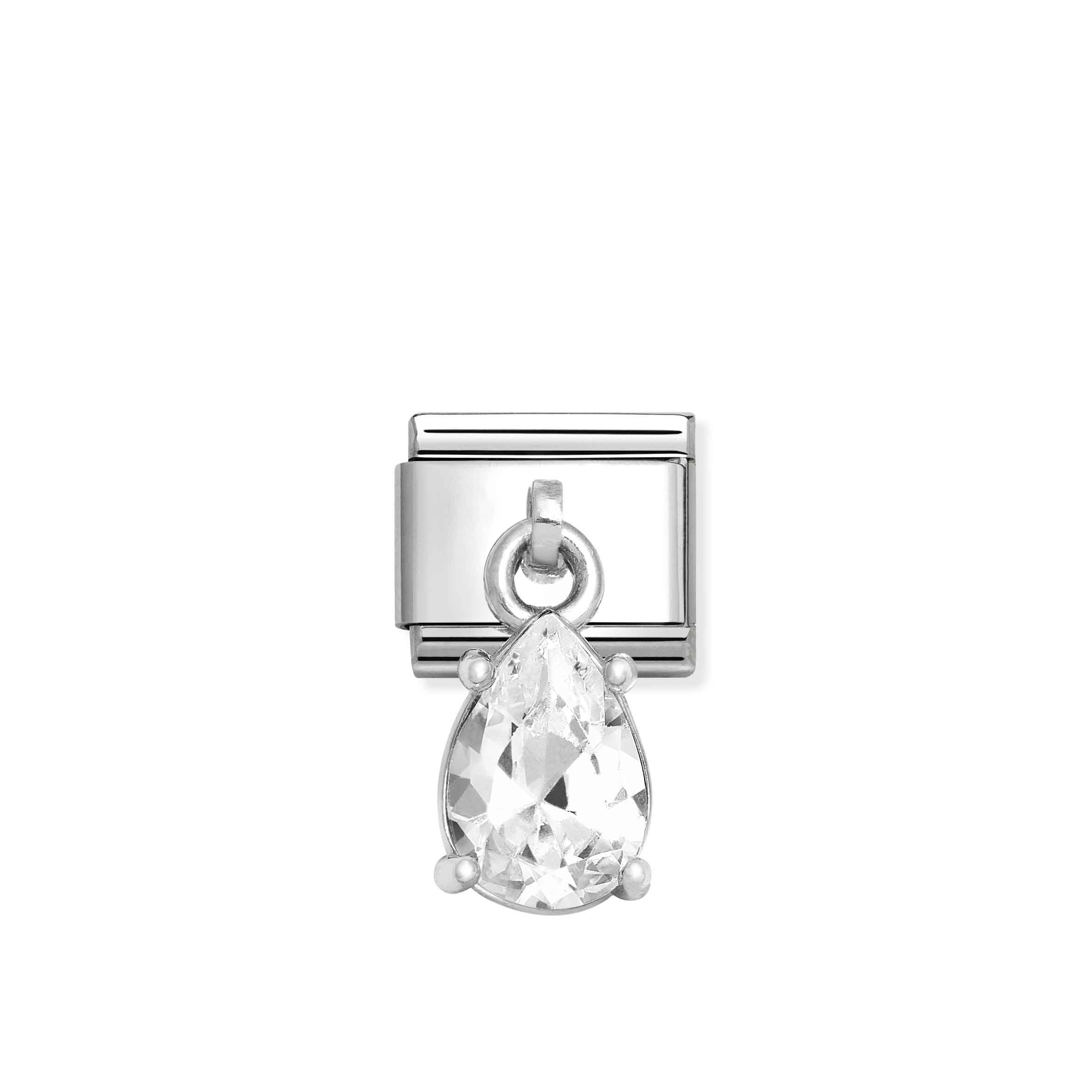 NOMINATION COMPOSABL classic charms white drop 