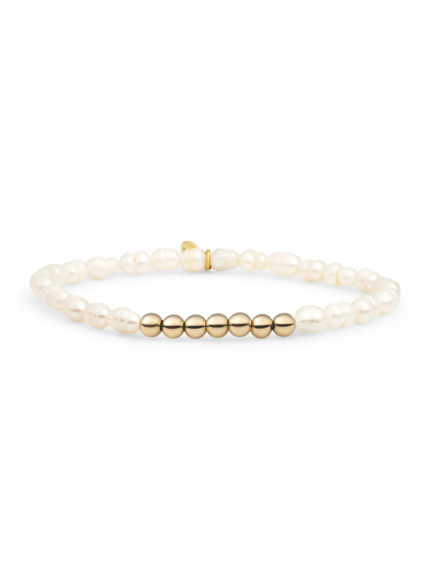 De Sparkling Jewels SB-G-4MM-RLI-Pearl is een verfijnde fantasiearmband, ideaal voor elke gelegenheid. Draag deze prachtige armband alleen voor een subtiele look, of combineer met andere sieraden voor een gedurfde uitstraling. Perfect voor een avondje uit of om je dagelijkse outfit een sprankelende touch te geven. Voeg deze must-have toe aan je collectie!