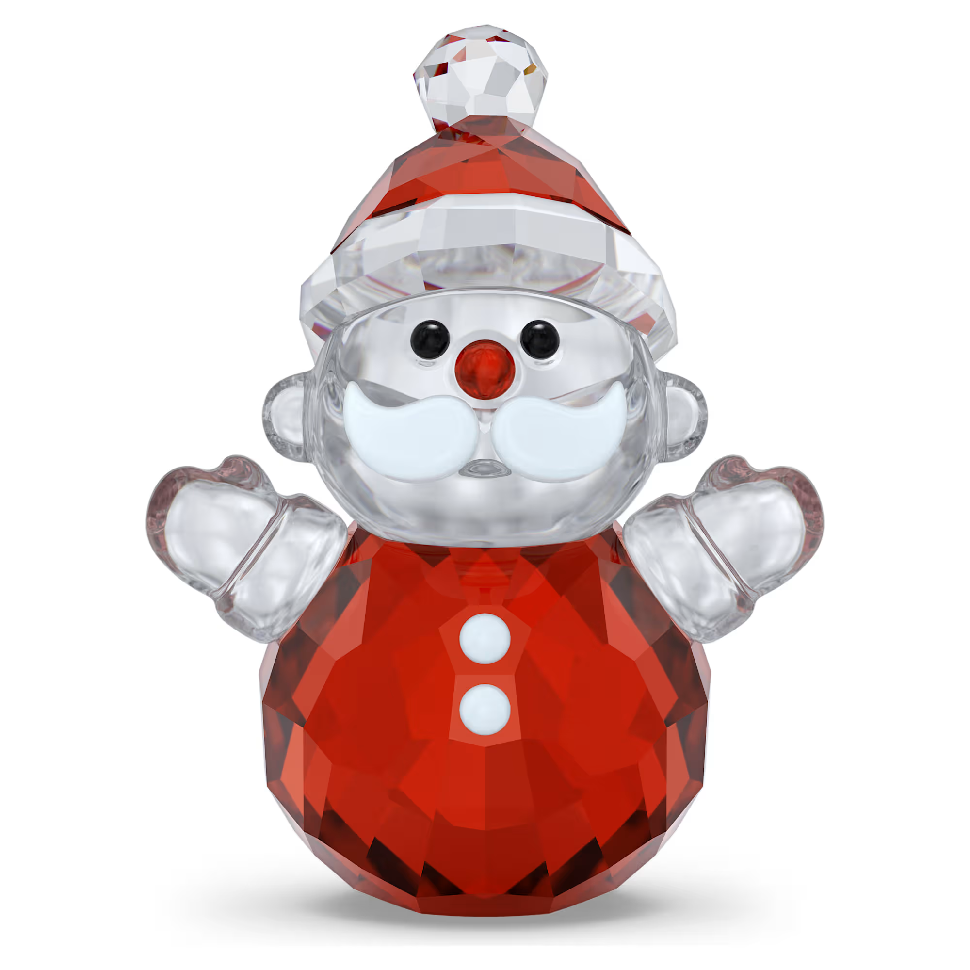 De Rocking-figuurtjes van Swarovski zijn echte hebbedingen, gemaakt met kleur en beweging om de magie van uw jeugdherinneringen op te roepen. Deze kerstman is gemaakt met 221 facetten en verspreidt vreugde met zijn armen wijd open. Een klein tikje zet hem in beweging, waardoor hij heen en weer wiegt in een speels ritme voor de feestdagen. Verzamel de hele set, inclusief de bijpassende Schommelende Elf en Sneeuwpop. Decoratief voorwerp. Geen speelgoed. Niet geschikt voor kinderen jonger dan 15 jaar.

Artikelnr.: 5735123
Collectie:  Holiday Cheers
Formaat: 4.4 x 2.4 x 3.4 cm
Ontwerper:  Edith Mair
Materiaal:  Kristallen
Kleur:  Rood