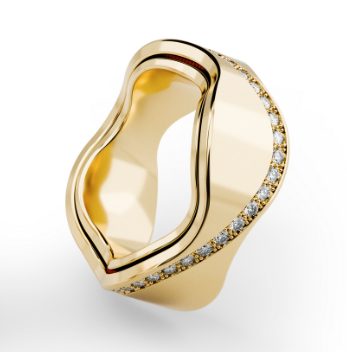 Der Ring Gold 750 Modellnummer AA09RR besticht durch 60 synthetische Diamanten und Pr&auml;zisionsrubine. Hergestellt aus 18 Karat Gold, mit einer Gr&ouml;&szlig;e von 55 und einem Gewicht von 16,2 g, eignet er sich ideal f&uuml;r den allt&auml;glichen Stil. Tragen Sie ihn allein, um seinen raffinierten Glanz hervorzubringen. Perfekt f&uuml;r jede Gelegenheit!