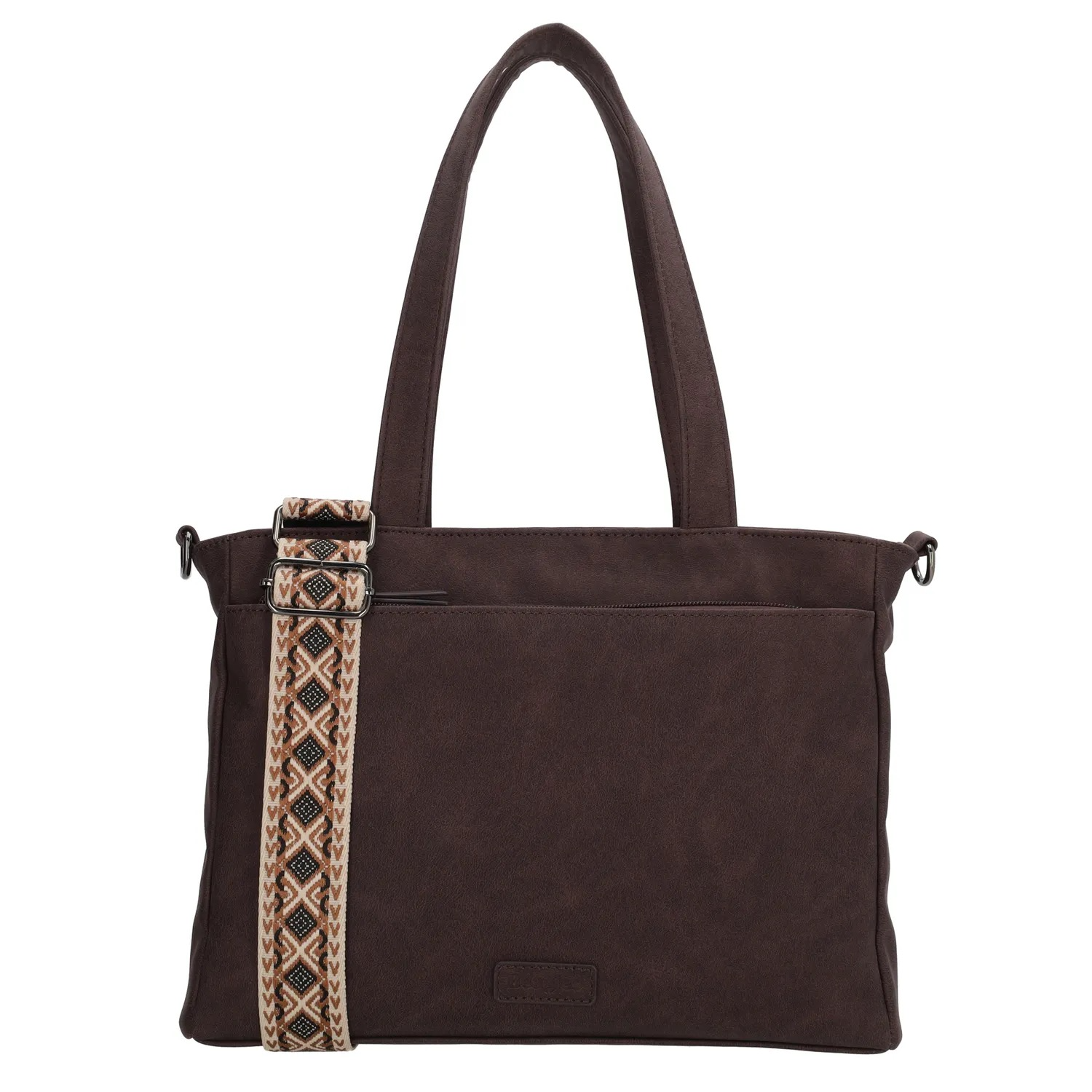 Beagles Malaga Shopper &ndash; Elegante Donkerbruin kleurige Dameshandtas
De Beagles Malaga Shopper is een stijlvolle en praktische tas voor dagelijks gebruik. Gemaakt van duurzaam imitatieleder met een zachte polycotton voering, biedt deze shopper voldoende ruimte voor al je essentials. Met afmetingen van 31 x 24,5 x 10 cm is hij perfect voor werk, boodschappen of een dagje uit. De tijdloze creme kleur en gun metal fittings geven een moderne en chique uitstraling.
Kenmerken:
Afmetingen: 31 x 24,5 x 10 cm
Materiaal: Imitatieleder buitenkant, polycotton binnenkant
Geen laptopvak
Stijlvolle gun metal fittings
Praktisch, veelzijdig en stijlvol &ndash; de ideale tas voor elke gelegenheid!