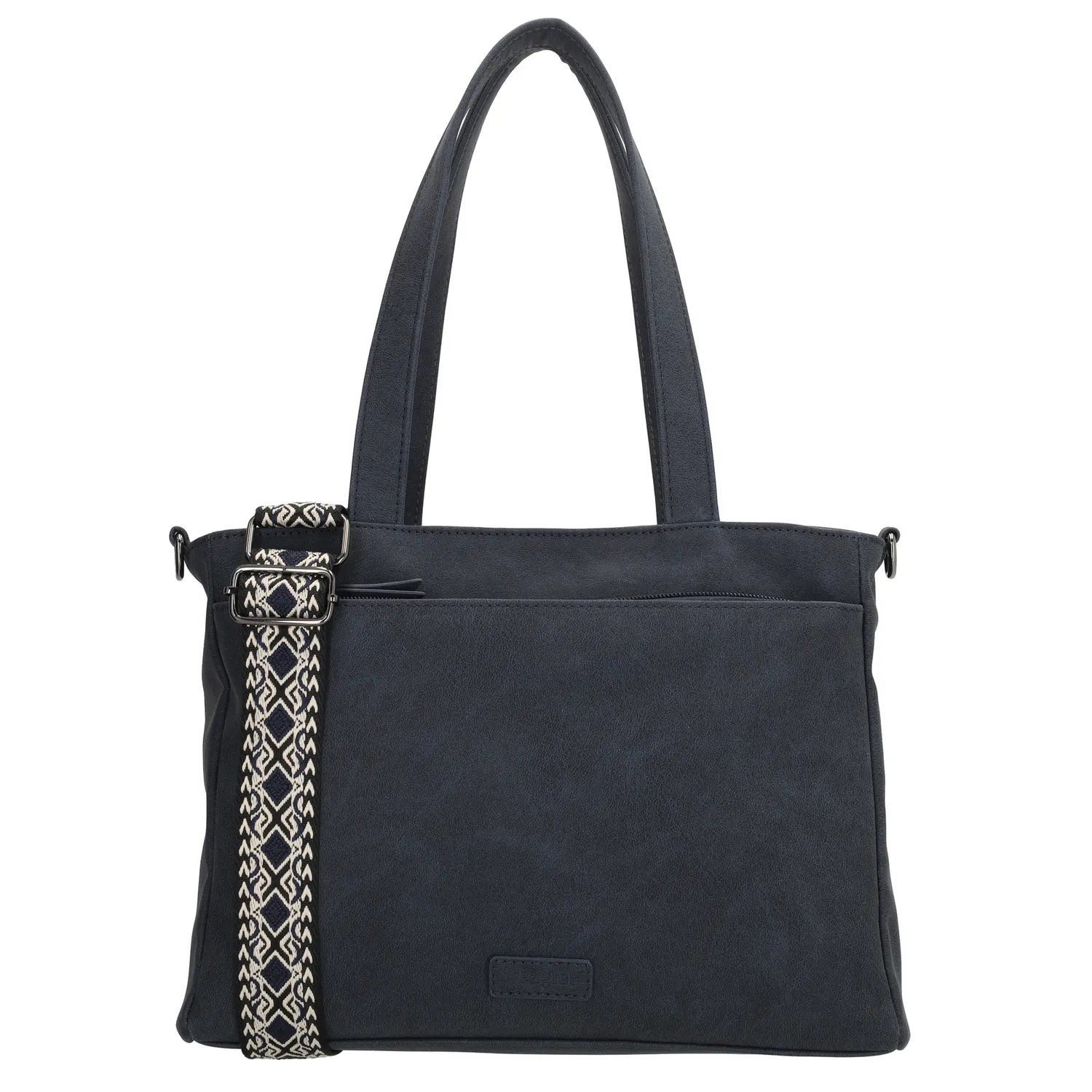 Beagles Malaga Shopper &ndash; Elegante Donker blauw kleurige Dameshandtas
De Beagles Malaga Shopper is een stijlvolle en praktische tas voor dagelijks gebruik. Gemaakt van duurzaam imitatieleder met een zachte polycotton voering, biedt deze shopper voldoende ruimte voor al je essentials. Met afmetingen van 31 x 24,5 x 10 cm is hij perfect voor werk, boodschappen of een dagje uit. De tijdloze creme kleur en gun metal fittings geven een moderne en chique uitstraling.
Kenmerken:
Afmetingen: 31 x 24,5 x 10 cm
Materiaal: Imitatieleder buitenkant, polycotton binnenkant
Geen laptopvak
Stijlvolle gun metal fittings
Praktisch, veelzijdig en stijlvol &ndash; de ideale tas voor elke gelegenheid!