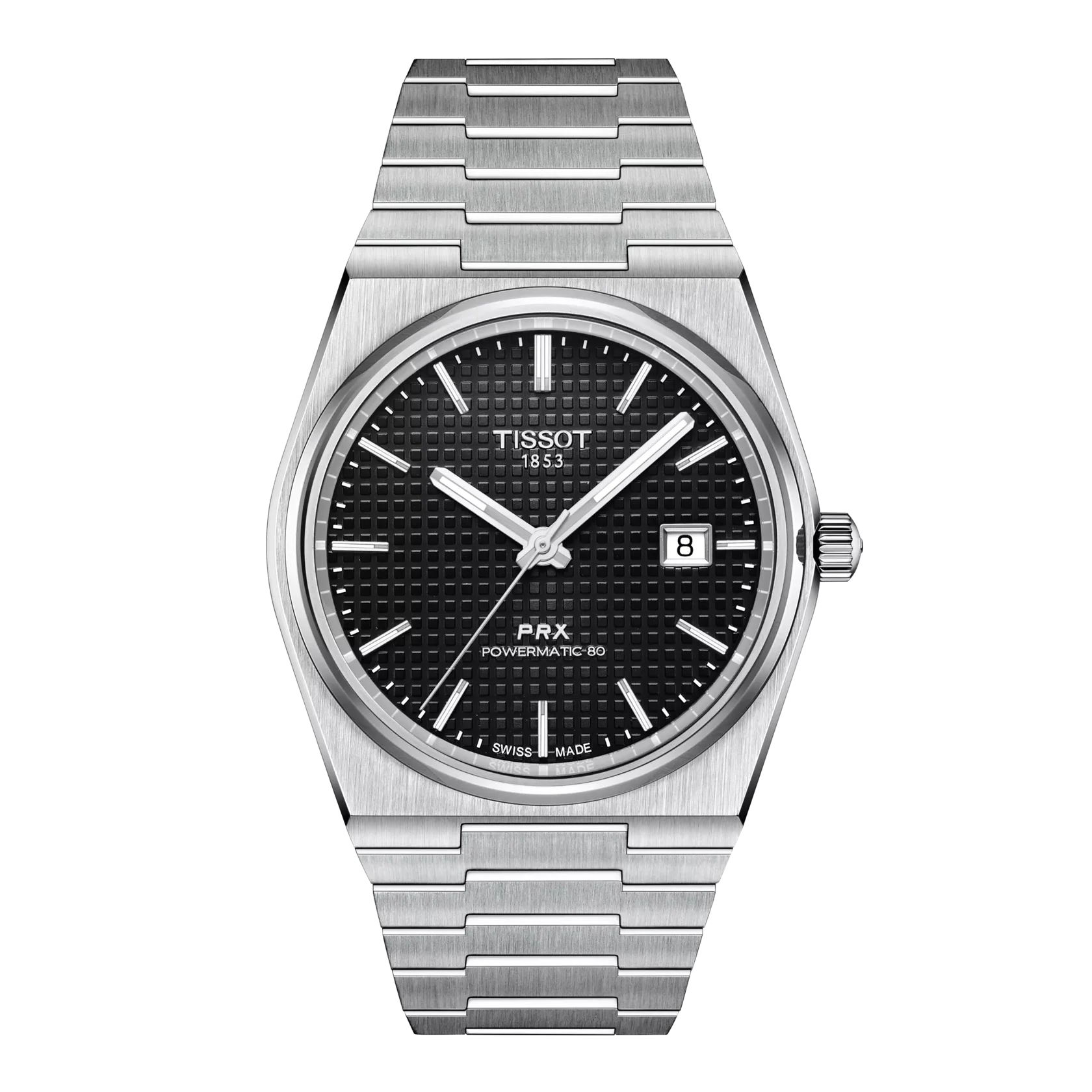 Tissot PRX Powermatic 80 zwart 40 mm | T1374071105100