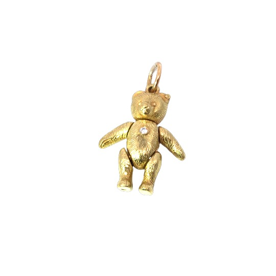 Der Anh&auml;nger Anh.Au 750 B&auml;r, Brill.   ist ein exklusives Schmuckst&uuml;ck aus hochwertigem 750er Gold und funkelnden Brillanten. Perfekt als elegantes Accessoire f&uuml;r besondere Anl&auml;sse oder als stilvolles Alltagsst&uuml;ck. Tragen Sie ihn an einer feinen Goldkette nahe am Herzen f&uuml;r einen edlen Look. Kategorisiert als JEWEL.