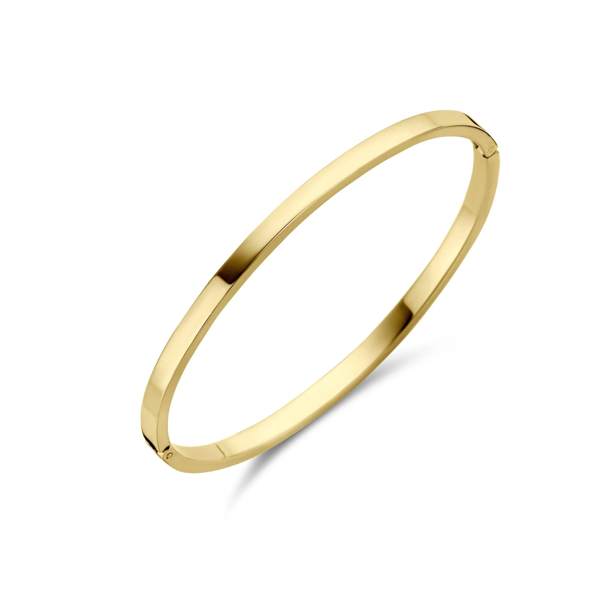 De Melano Friends Nadie armband is een prachtige glanzende ring van 4 mm breed. De sluiting is mooi weggewerkt in het design van deze bangle. Meet jouw pols op en selecteer jouw maat: Small (16 cm), Medium (17,5 cm) of Large (19 cm). De Nadie armband is verkrijgbaar in een zilver-, rose goud- of goudkleurige plating.