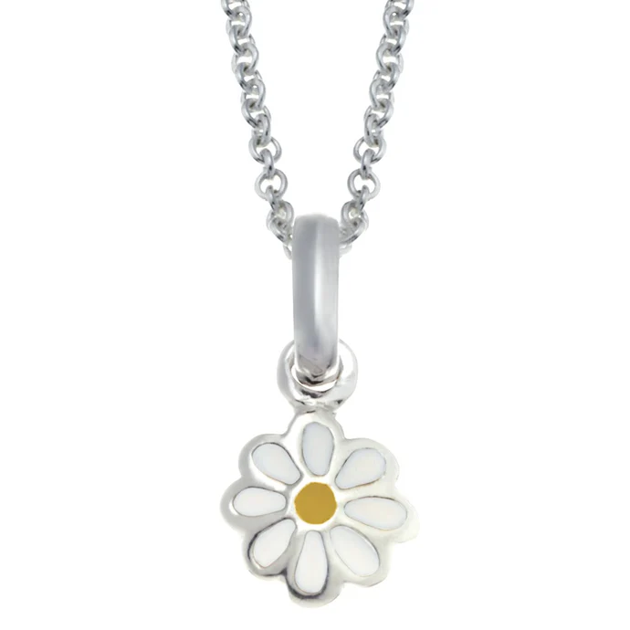 Die Rhod. Silberhalskette Blume Emaille, zeichnet sich durch ein edles Blumen-Emaille-Design aus. Diese Halskette passt perfekt zu eleganten Outfits und hebt den Halsbereich stilvoll hervor. Tragen Sie sie zu besonderen Anl&auml;ssen oder verleihen Sie Ihrem Alltagslook eine besondere Note. Ideal f&uuml;r Schmuckliebhaber, die auf der Suche nach etwas Einzigartigem sind.