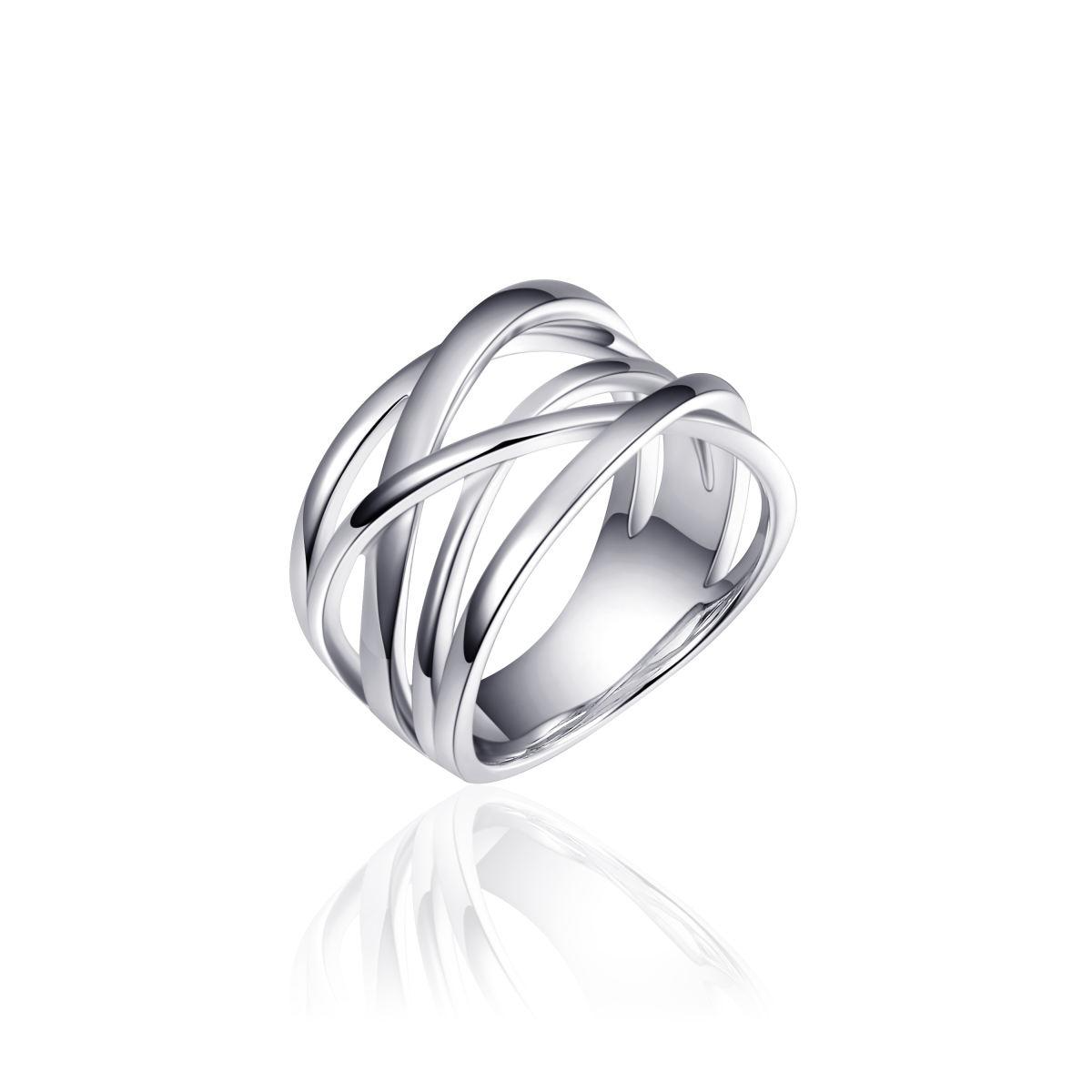 Gisser zilveren ring R083-54