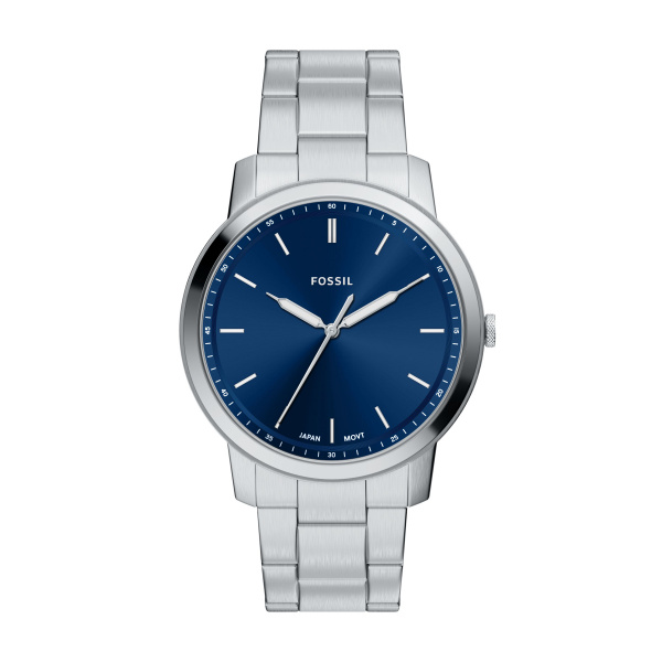 Het Fossil Heren Horloge FS6180 heeft een zilverkleurige horlogeband en een roestvrijstalen behuizing van 44mm. Dit polshorloge heeft geen datumaanduiding. Het beste te dragen bij zowel formele als casual gelegenheden, dankzij de elegante zilveren afwerking en duurzame materialen. Perfect voor de moderne man die stijl en functionaliteit waardeert.