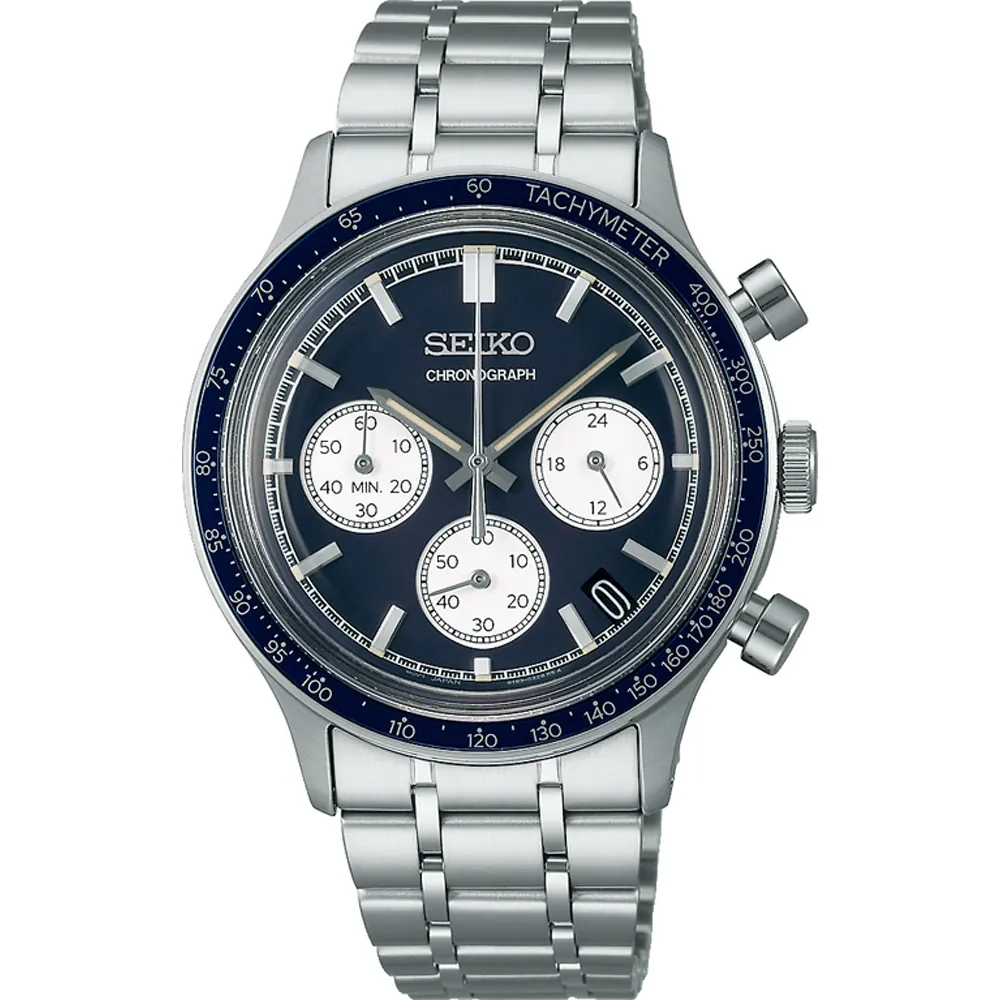 De Seiko SSB477P1 horloge is een roestvrijstalen herenchronograaf met een zilverkleurige polsband. Met een kastgrootte van 38.7 mm, biedt dit horloge een datumaanduiding. Het beste gedragen bij zowel formele als casual gelegenheden, voegt het een vleugje elegantie toe aan elke outfit. Perfect voor wie stijl en functionaliteit waardeert.