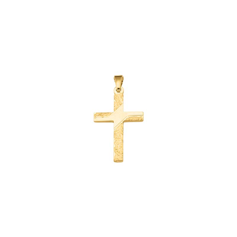 Der TRENDY me Kreuz Anh&auml;nger, Modellnummer 5-216243-001, verbindet stilvolle Eleganz mit hochwertiger Qualit&auml;t. Gefertigt aus vergoldetem 925er Sterlingsilber, ist dieses Schmuckst&uuml;ck ein wahrer Hingucker. Tragen Sie es an einer Kette Ihrer Wahl, um Ihrem Outfit einen edlen Touch zu verleihen. Perfekt f&uuml;r besondere Anl&auml;sse oder als t&auml;gliches Statement-Piece.