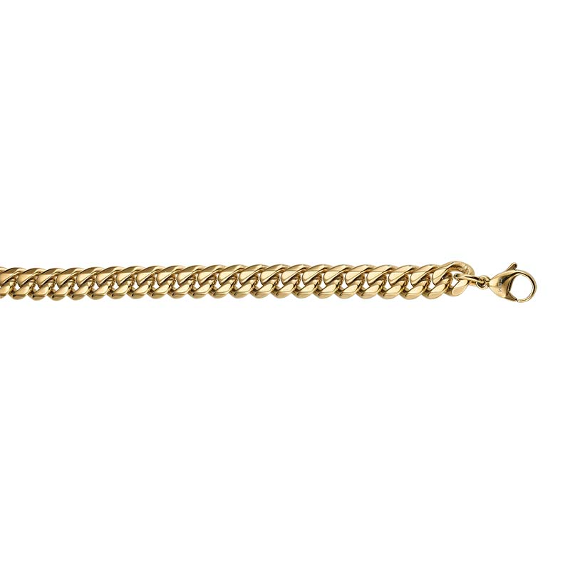 Das TRENDY me Armband in IP-Goldfarbe mit der Modellnummer 4-203955-001 ist ein Edelstahlarmband der Kategorie SCHMUCK. Es misst 21 cm und ist aus rostfreiem Stahl gefertigt. Es eignet sich ideal zum t&auml;glichen Tragen und verleiht sowohl l&auml;ssigen als auch eleganten Outfits eine stilvolle Note. Perfekt f&uuml;r trendbewusste Schmuckliebhaber!