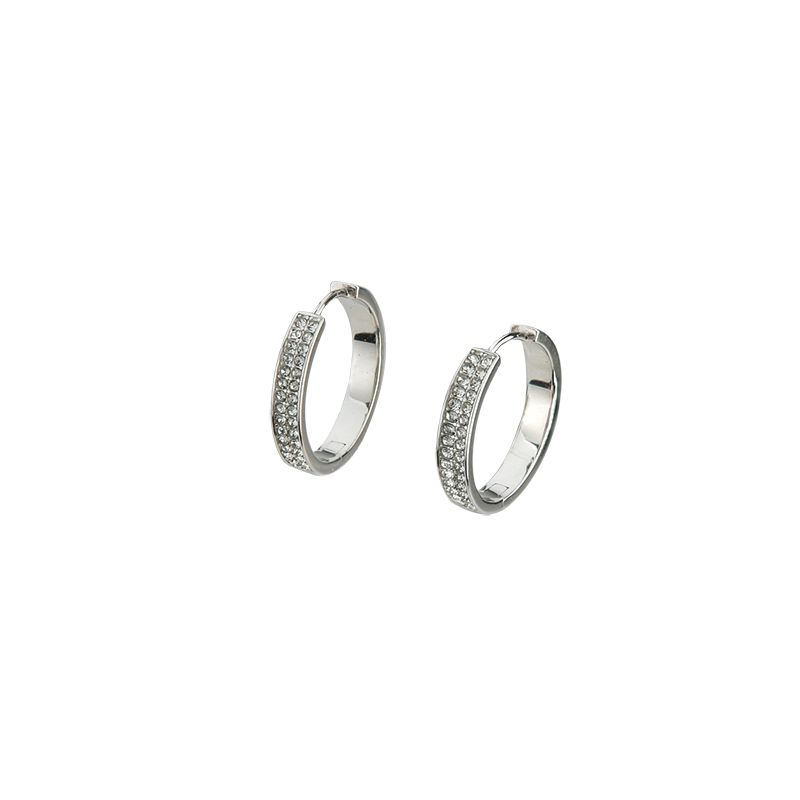 Die Scharniercreolen 925, rhodiniert mit Zirkonia (&Oslash;20mm), Modellnummer 5-215988-001, sind elegante Creolen aus hochwertigem 925er Sterlingsilber mit funkelnden Zirkonia-Steinen. Perfekt f&uuml;r den t&auml;glichen Gebrauch oder besondere Anl&auml;sse. Tragen Sie sie mit hochgesteckten Haaren oder einem eleganten Pferdeschwanz, um ihre Sch&ouml;nheit hervorzuheben. Ein zeitloses Schmuckst&uuml;ck f&uuml;r Ihren Schmuckkasten.