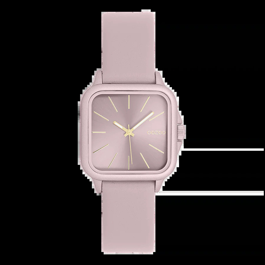 Oozoo Horloge roze kleurig