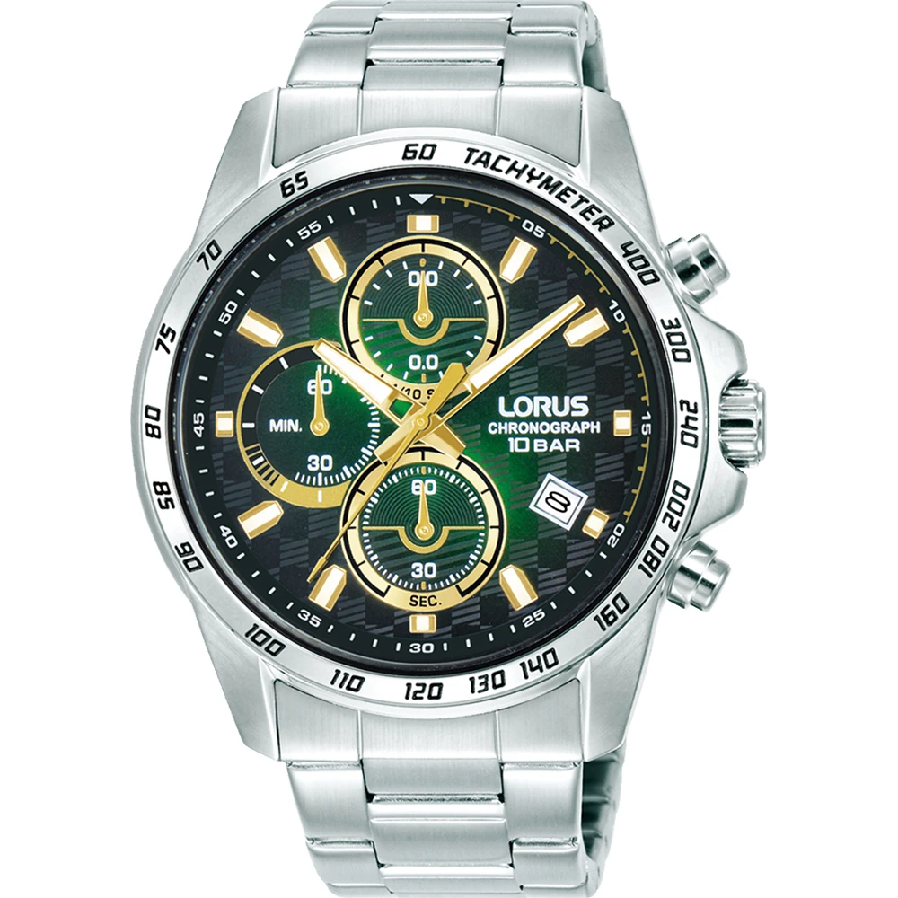 In de kast bevindt zich een Seiko Instruments Inc. kwaliteitsuurwerk en is afgewerkt met Hardlex glasglas.