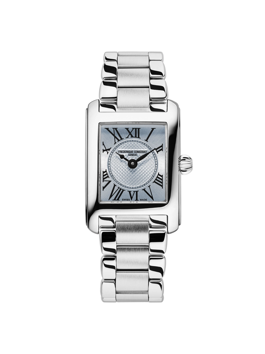De Frederique Constant FC-200LBMC26B Classics Carree Ladies horloge is een elegant polshorloge dat tijdloze klasse uitstraalt. Met een verfijnd ontwerp en hoogwaardige materialen is het ideaal voor zowel dagelijks gebruik als speciale gelegenheden. Draag het om uw pols voor een verfijnde uitstraling. Perfect te combineren met zakelijke of chique outfits.